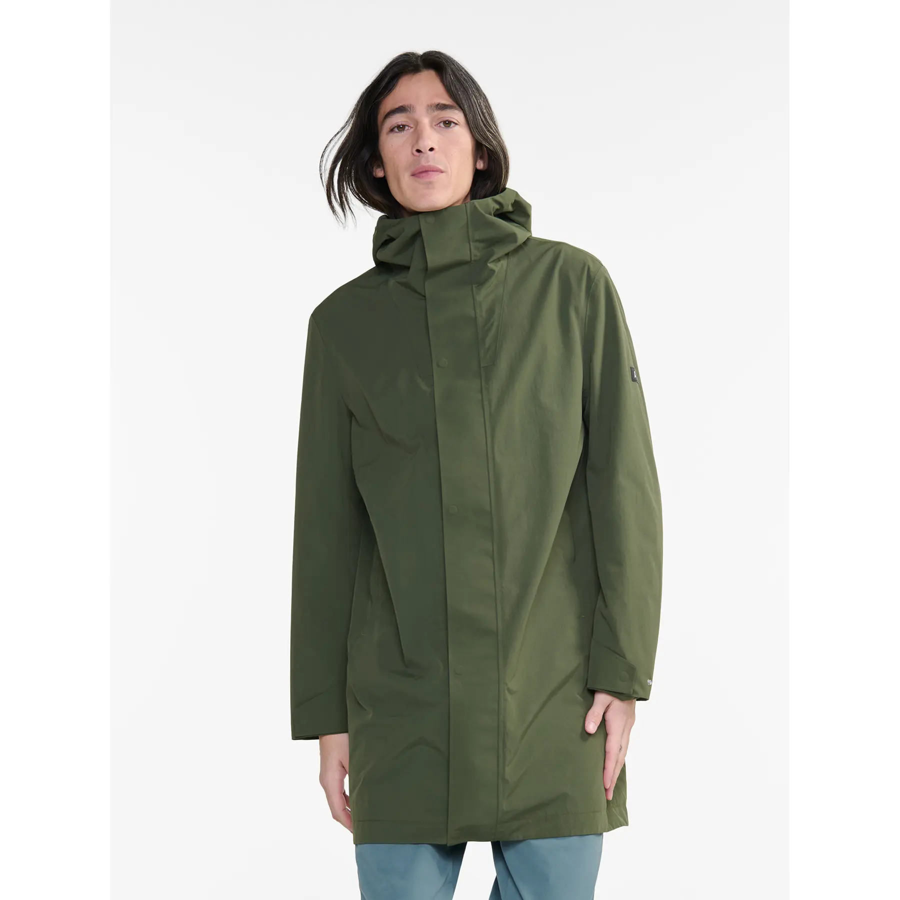 Parka longue imperméable à capuche Aigle MTD
