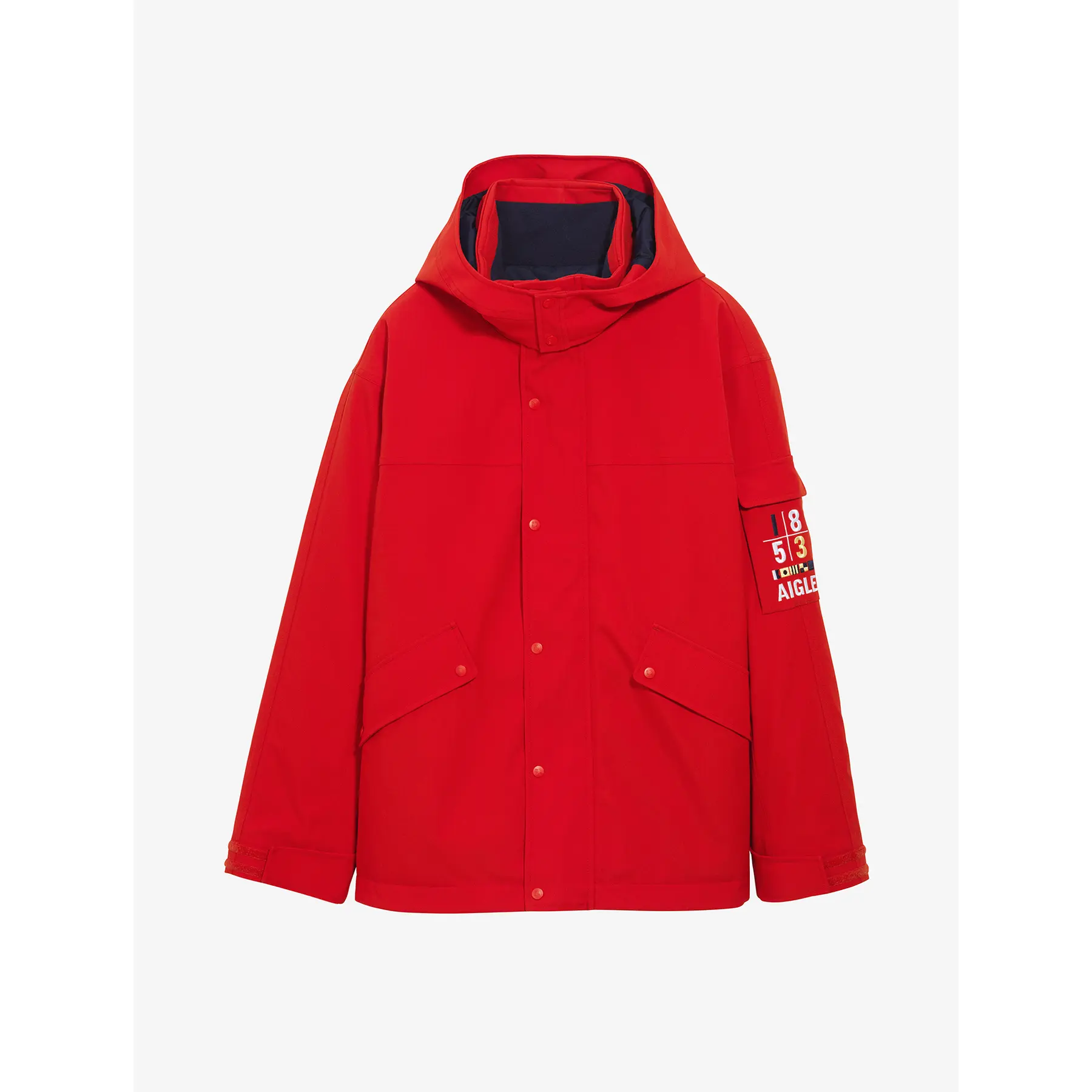 Parka mi-longue imperméable à capuche Aigle Copeland MTD Parka mi-longue imperméable à capuche Aigle Copeland MTD