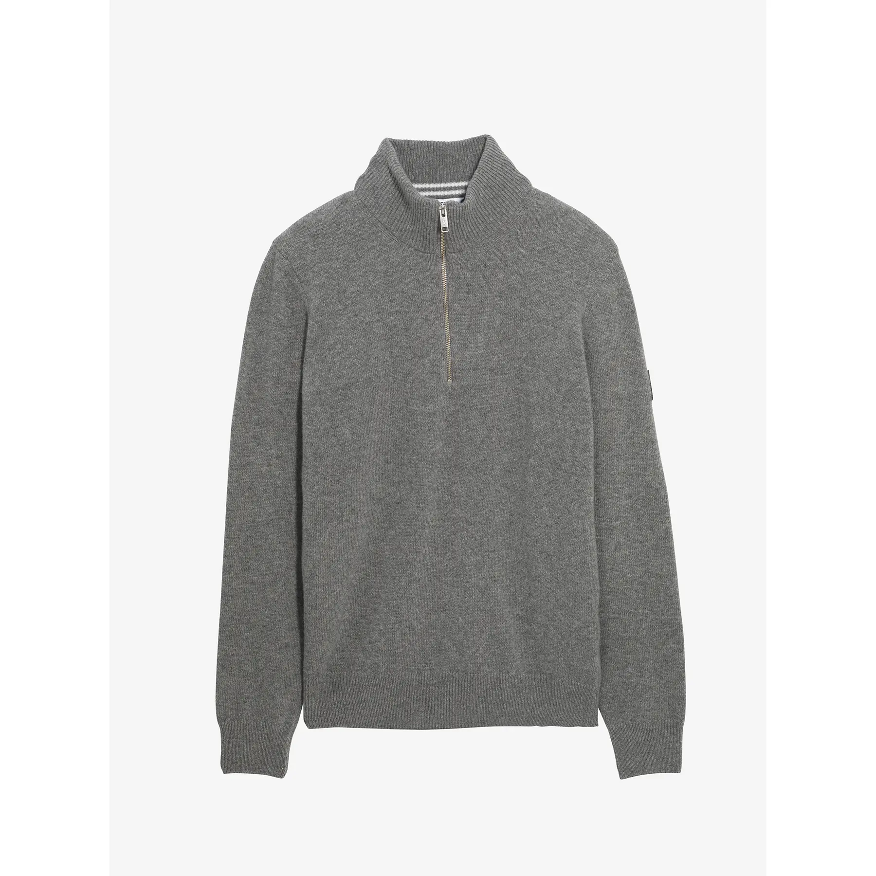 Pullover a collo alto con mezza zip in lana nylon Aigle Esssential