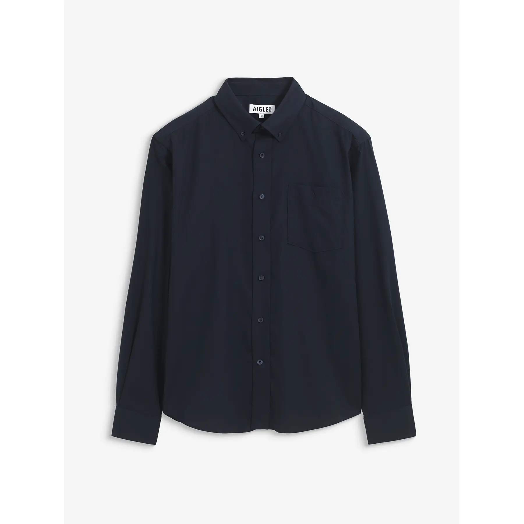 Langarmhemd aus Flanell Aigle