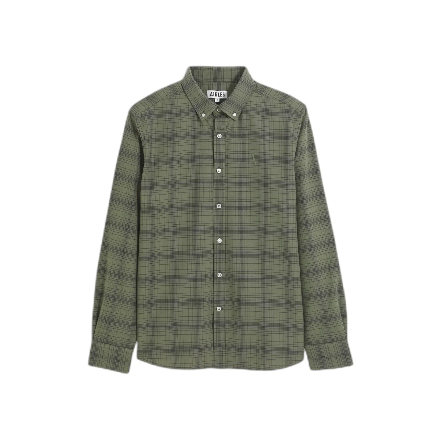 Camicia a quadri con maniche lunghe Aigle Dry Fast