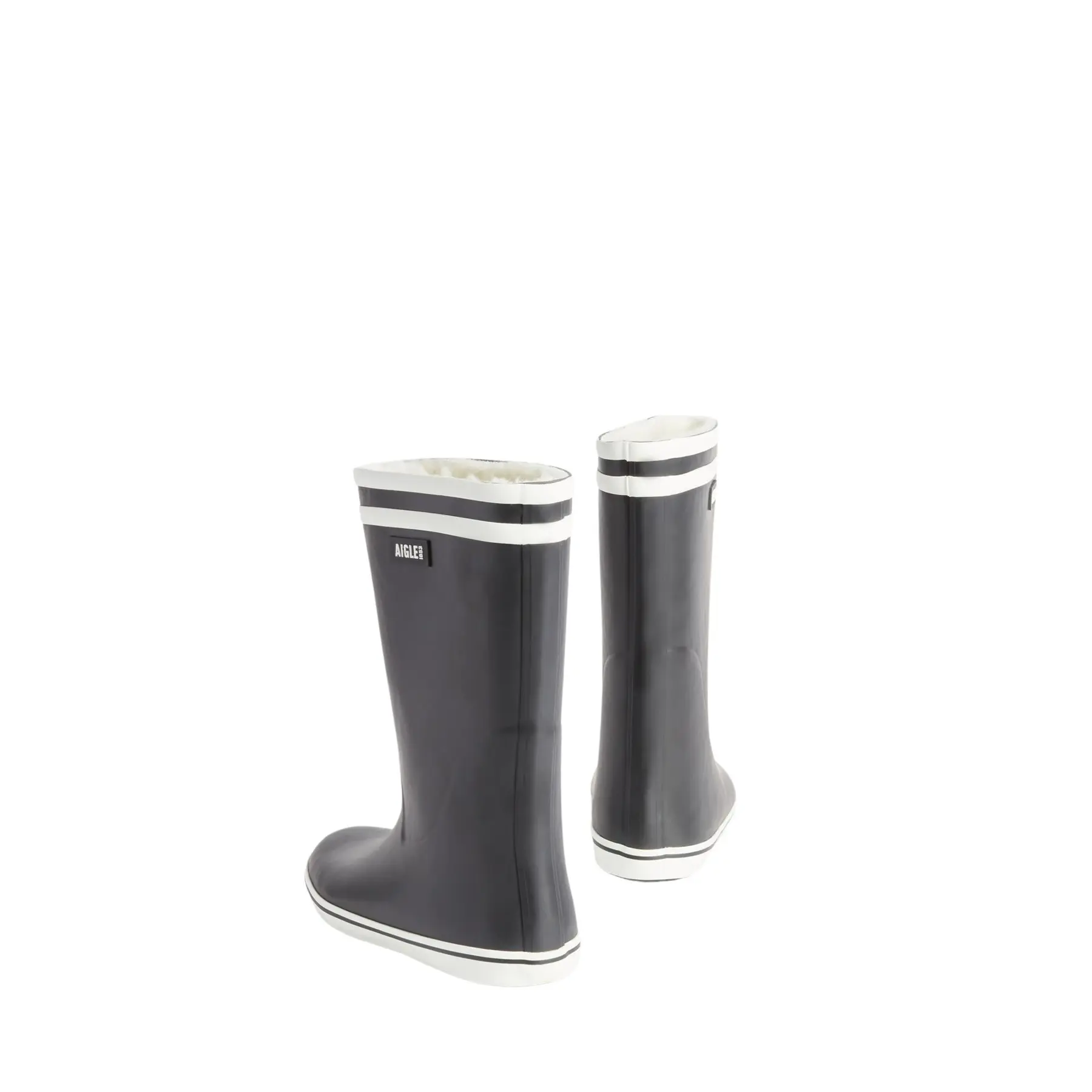 Regenstiefel Frau Aigle Malouine Fur 2