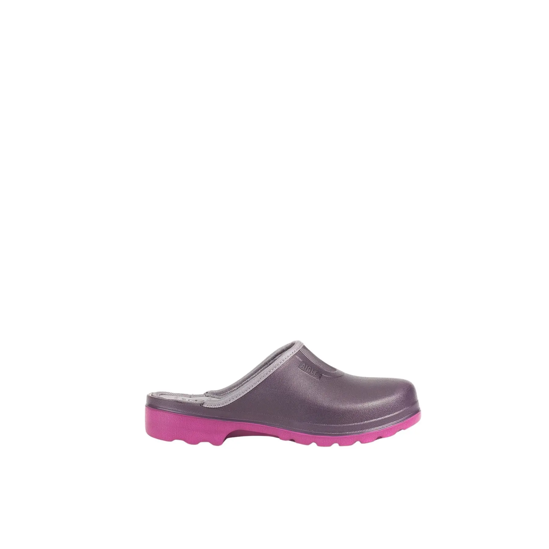 Damen-Clogs Aigle Taden 2 Aubergine/dahlia