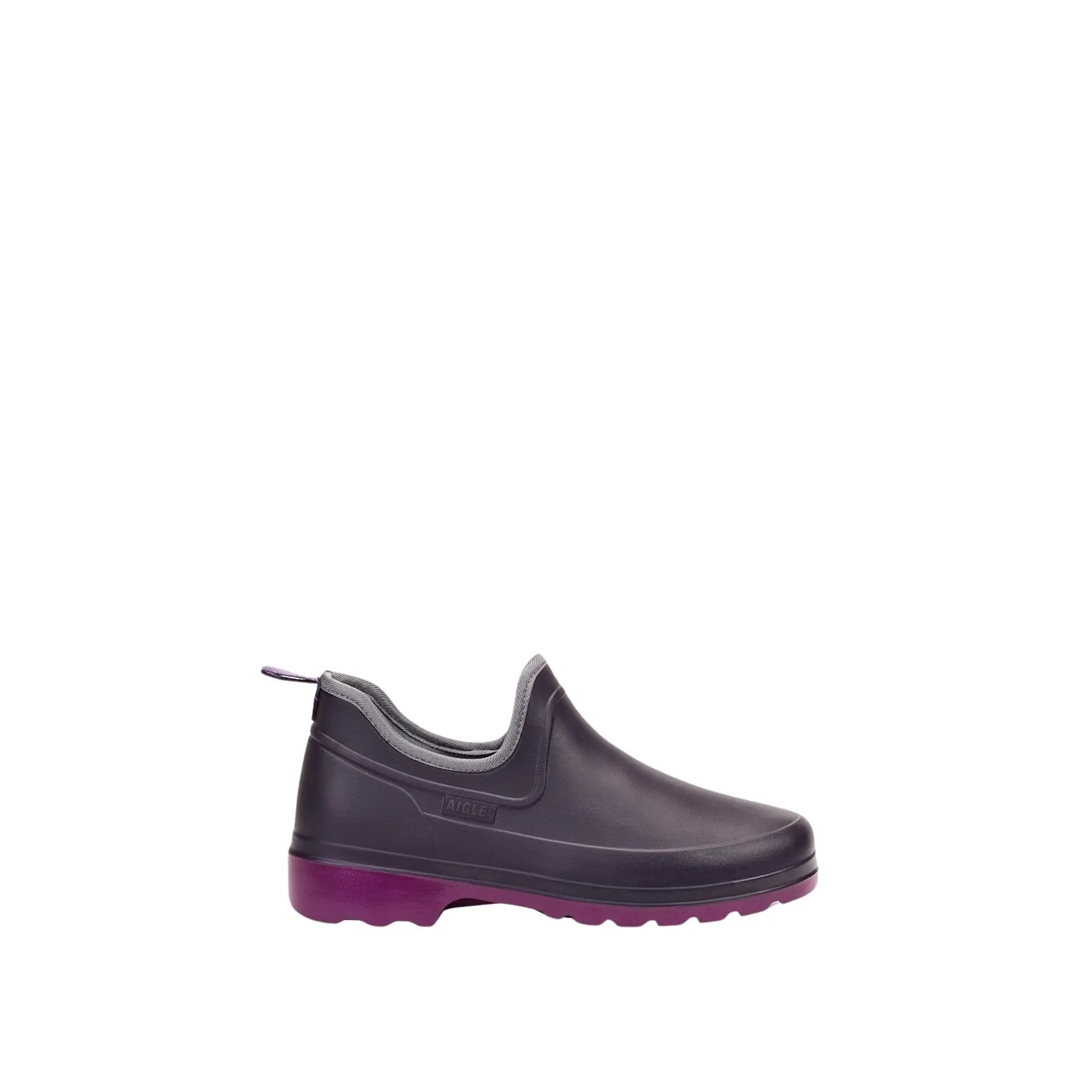 Damen-Clogs Aigle Taden Plus 2 Aubergine/da
