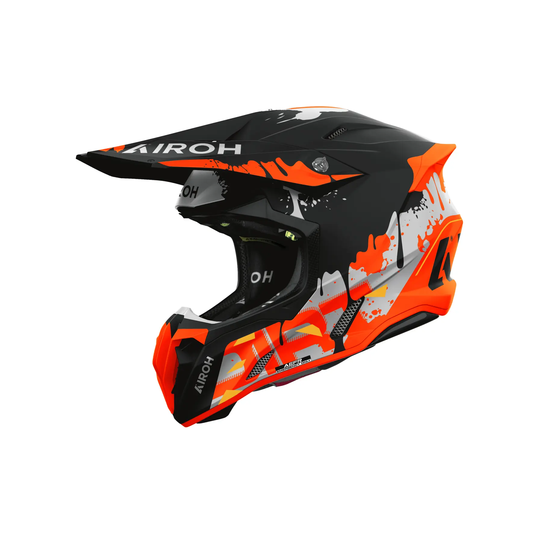 Motorrad-Cross-Helm Airoh Twist 3 Dirt