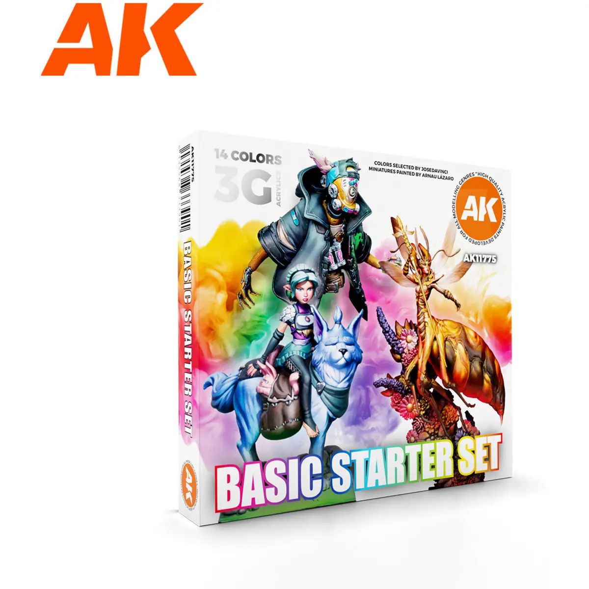 Orange Ak Interactive Basic Starter Paint Set - Bild 2