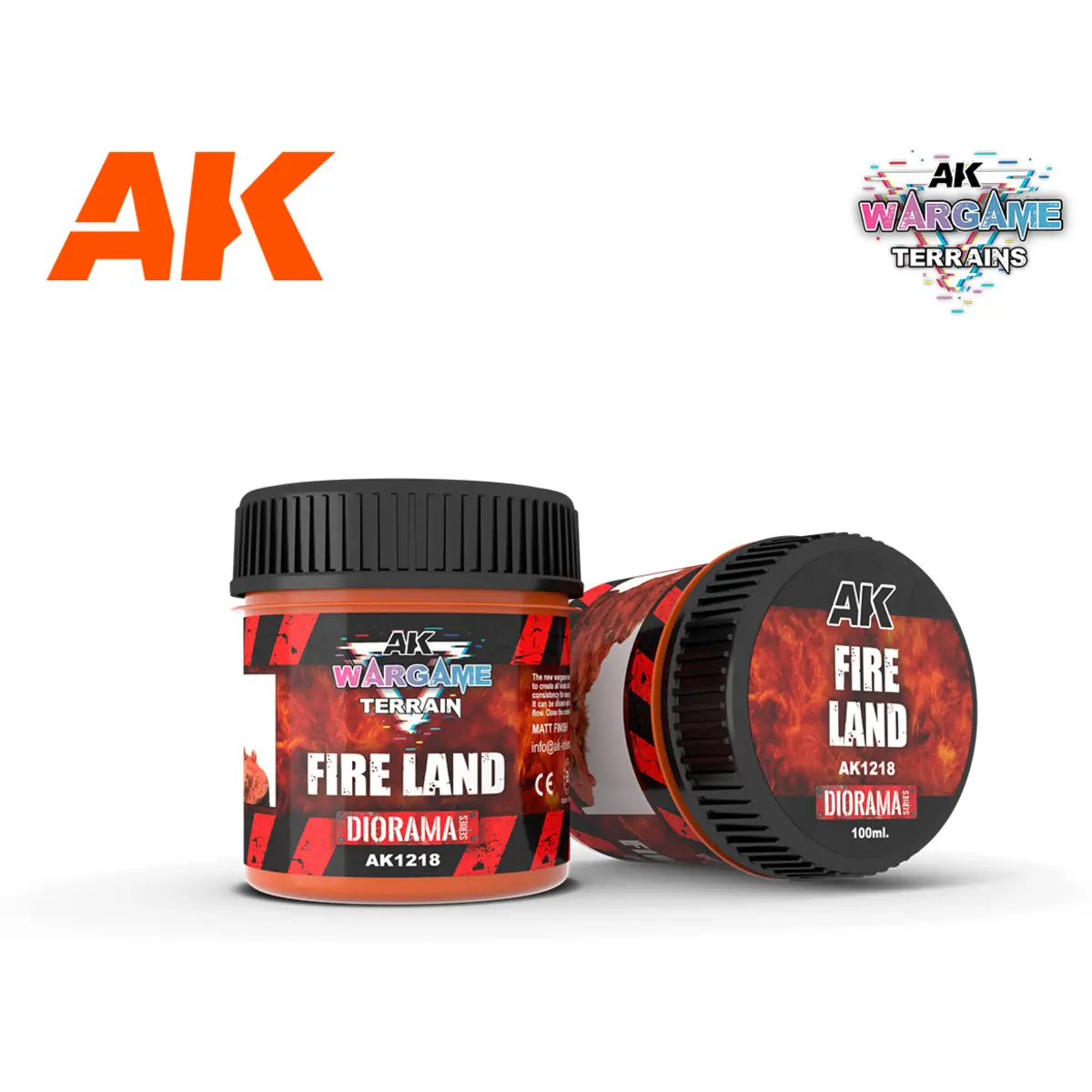 AK Wargame Series: Fire Land 100ml - Image 5