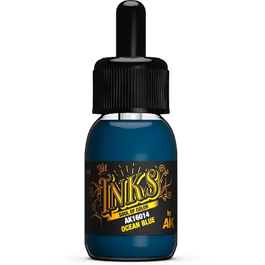 Peinture AK Interactive The Inks (x3)