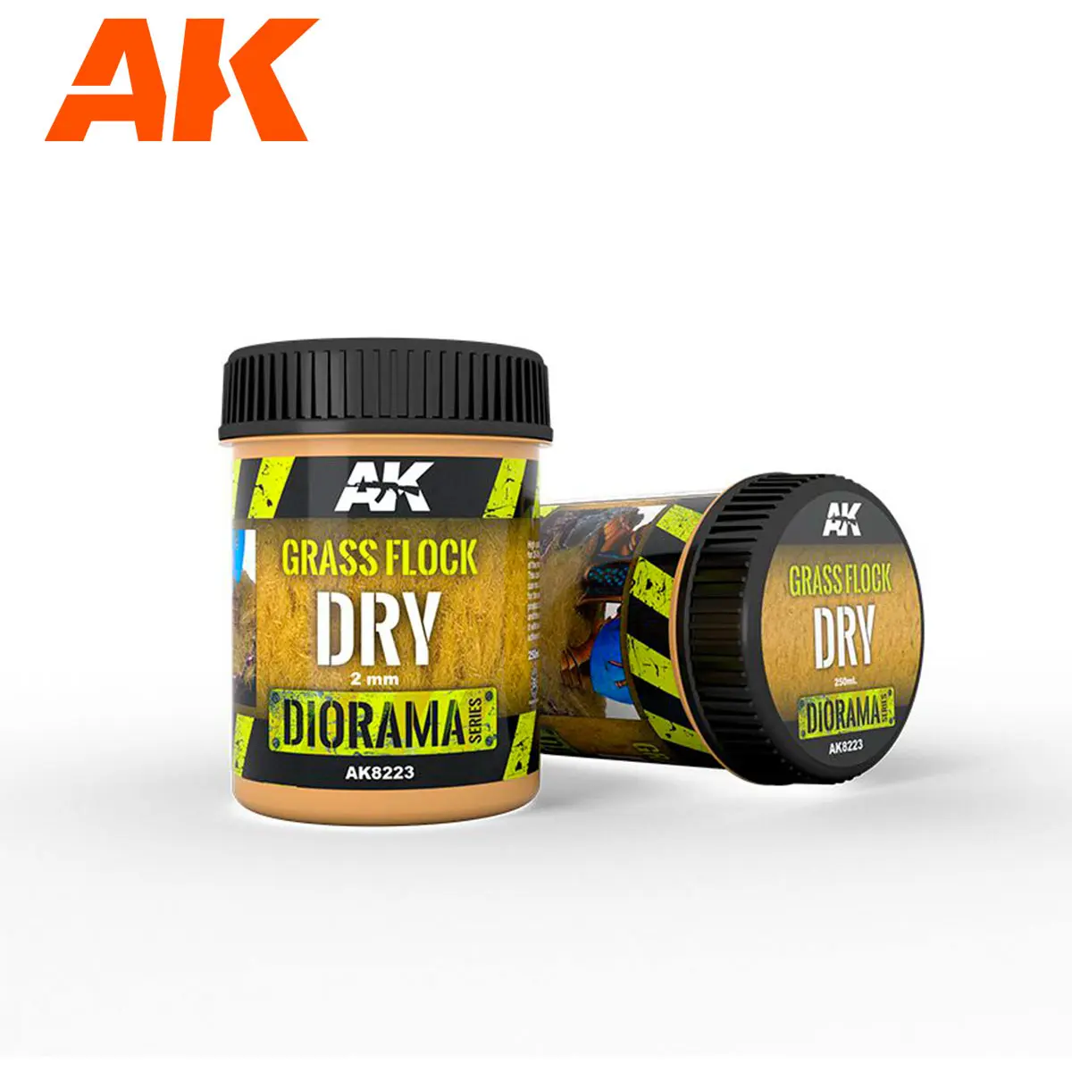Grass Flock Dry - AK Diorama - AK Interactive 250ml Texture Paint - Brand New - Image 6