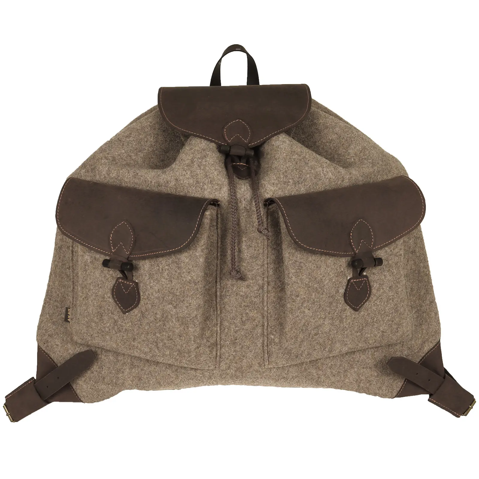 Filz-Woll-Rucksack Akah Lautlos