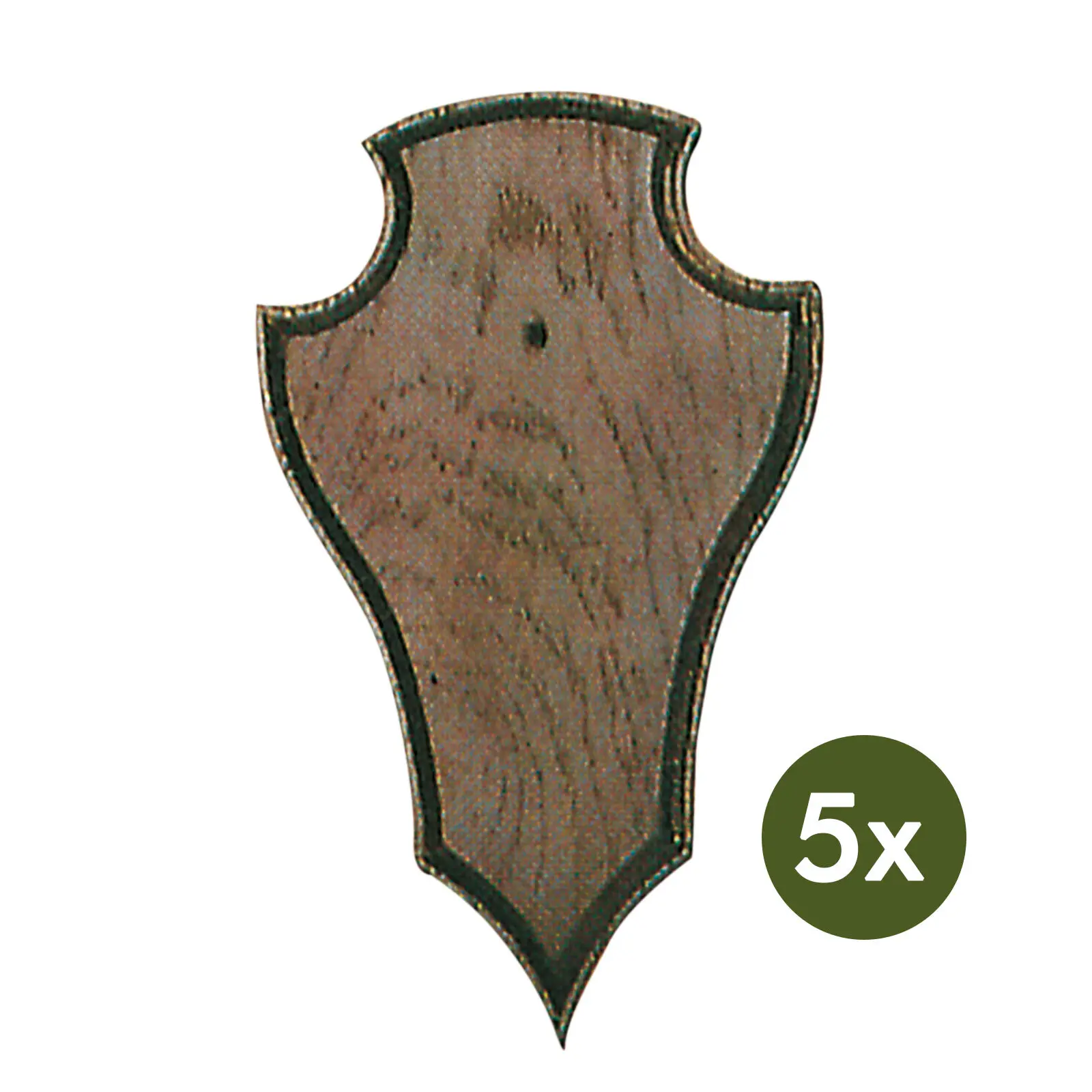 Spitzenschild Jagdsymbol Akah (x5)