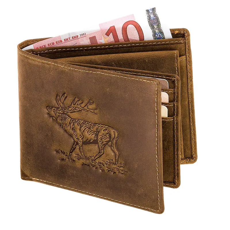 Portemonnaie Querformat Akah Stag