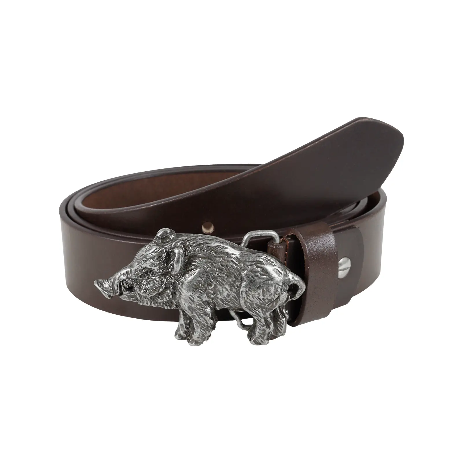 Ledergürtel Akah Wild Boar