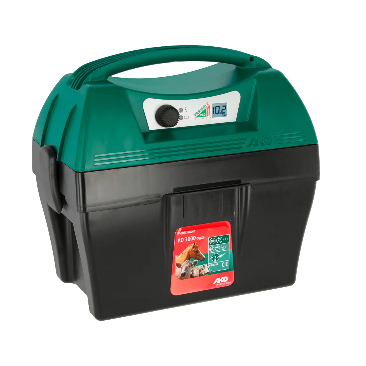12 v battery-powered energizer Ako Mobil Power AD 3000