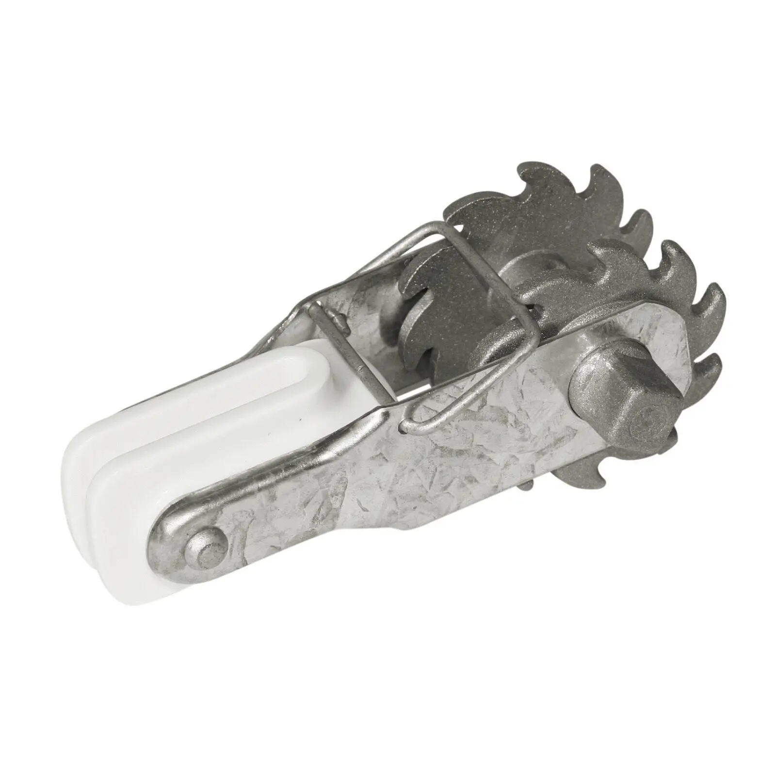Fence accessory wire tensioner with insulator Ako