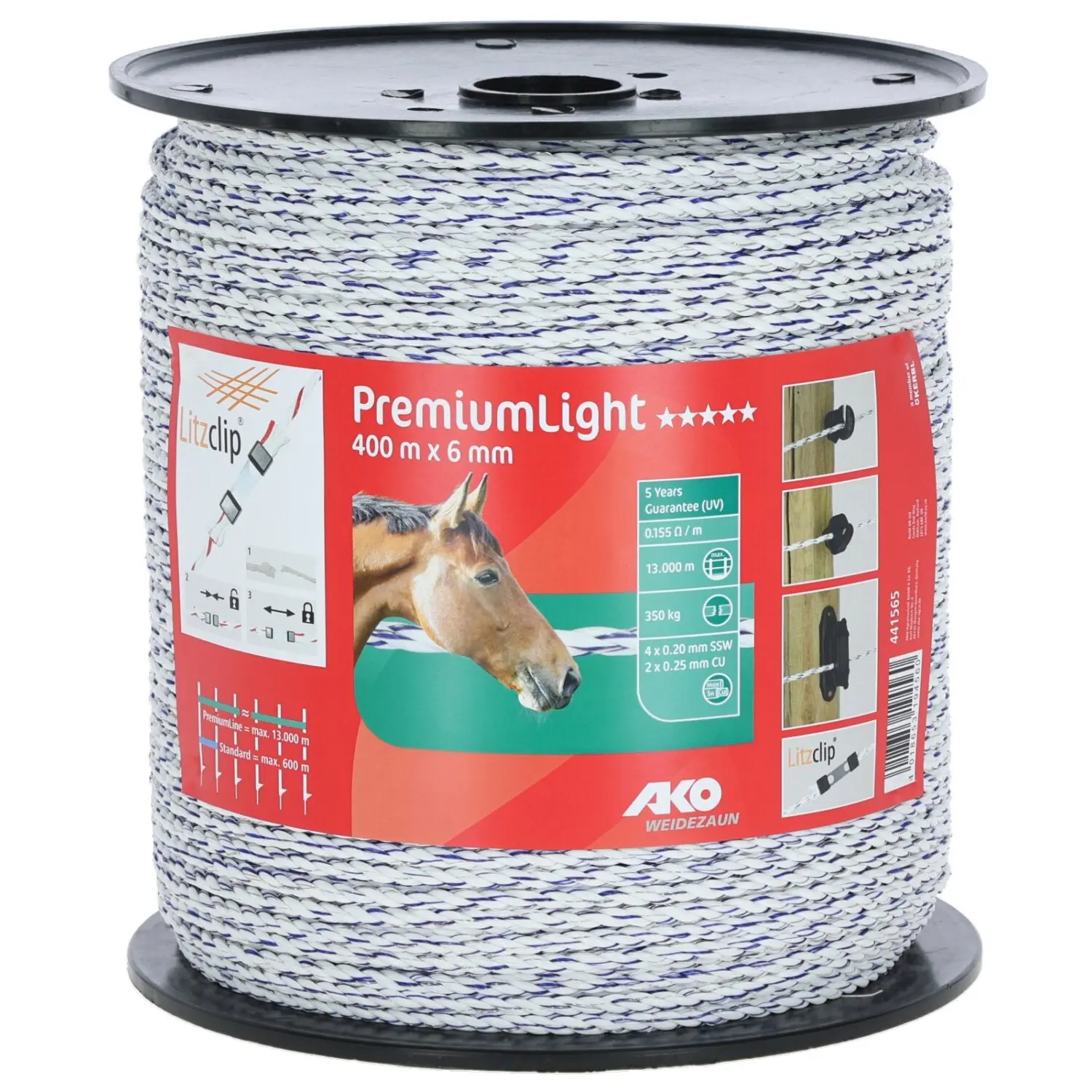 Fence cord Ako Premium Light