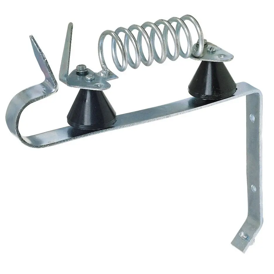 Spring-loaded lightning arresters for electric fences Ako