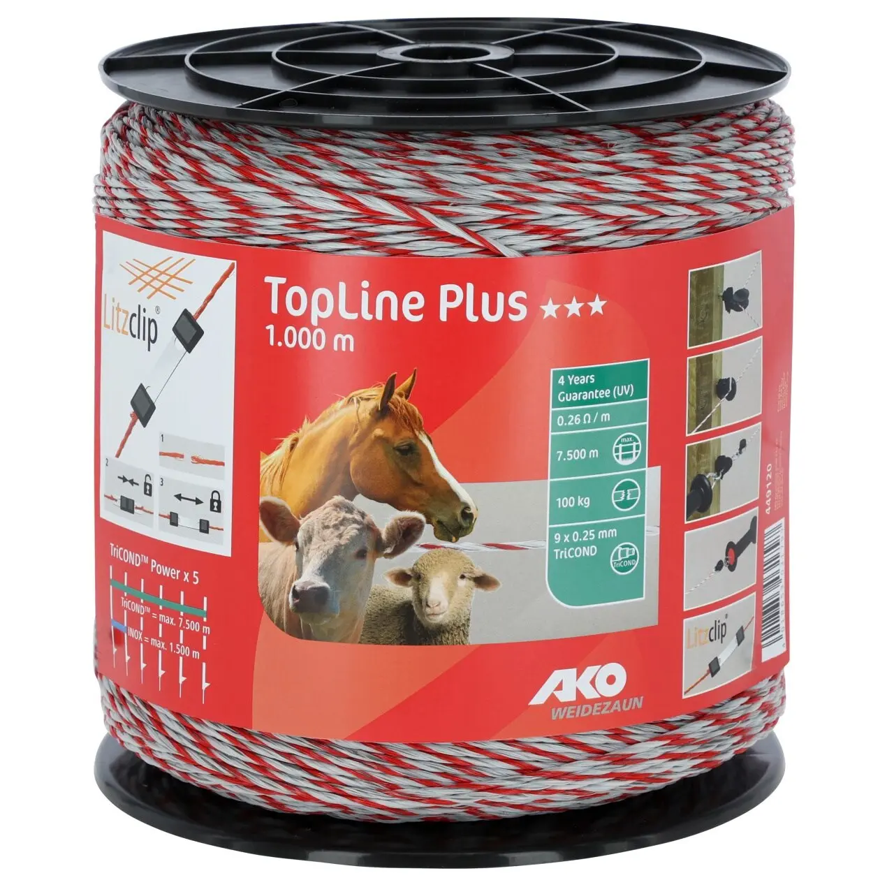 Fence cord Ako Top Line Plus