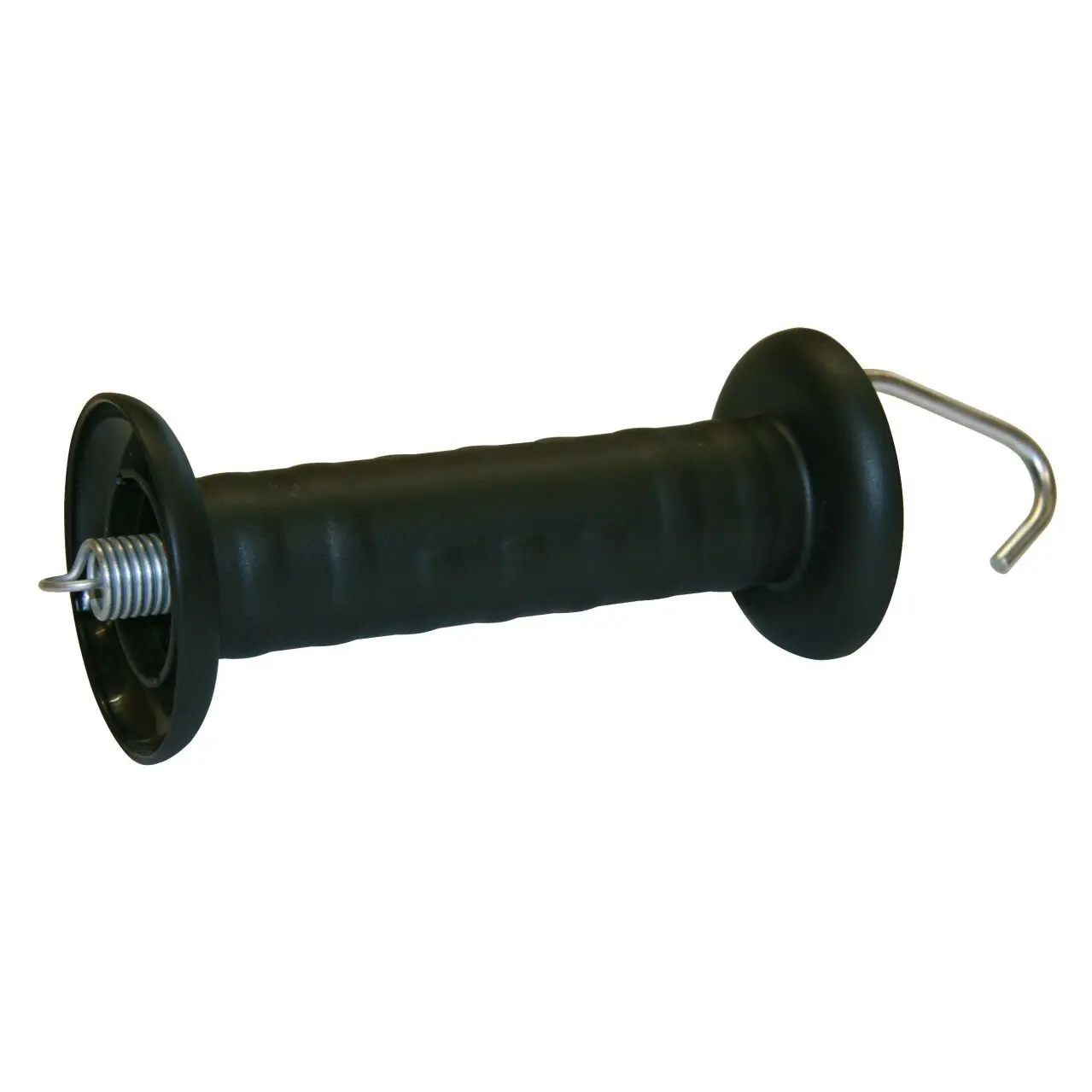 Handle with zinc-plated hook and spring Ako (x5)