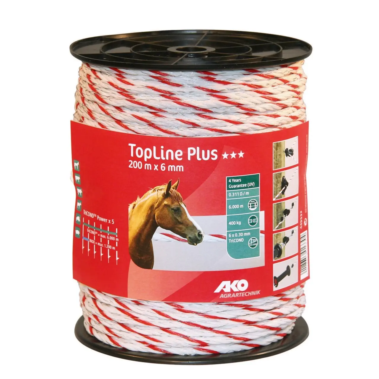 Schnur für Zaun Ako TopLine Plus