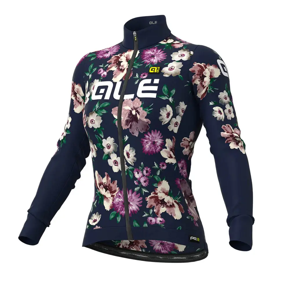 Langarmtrikot für Damen Alé Graphics PRR Fiori