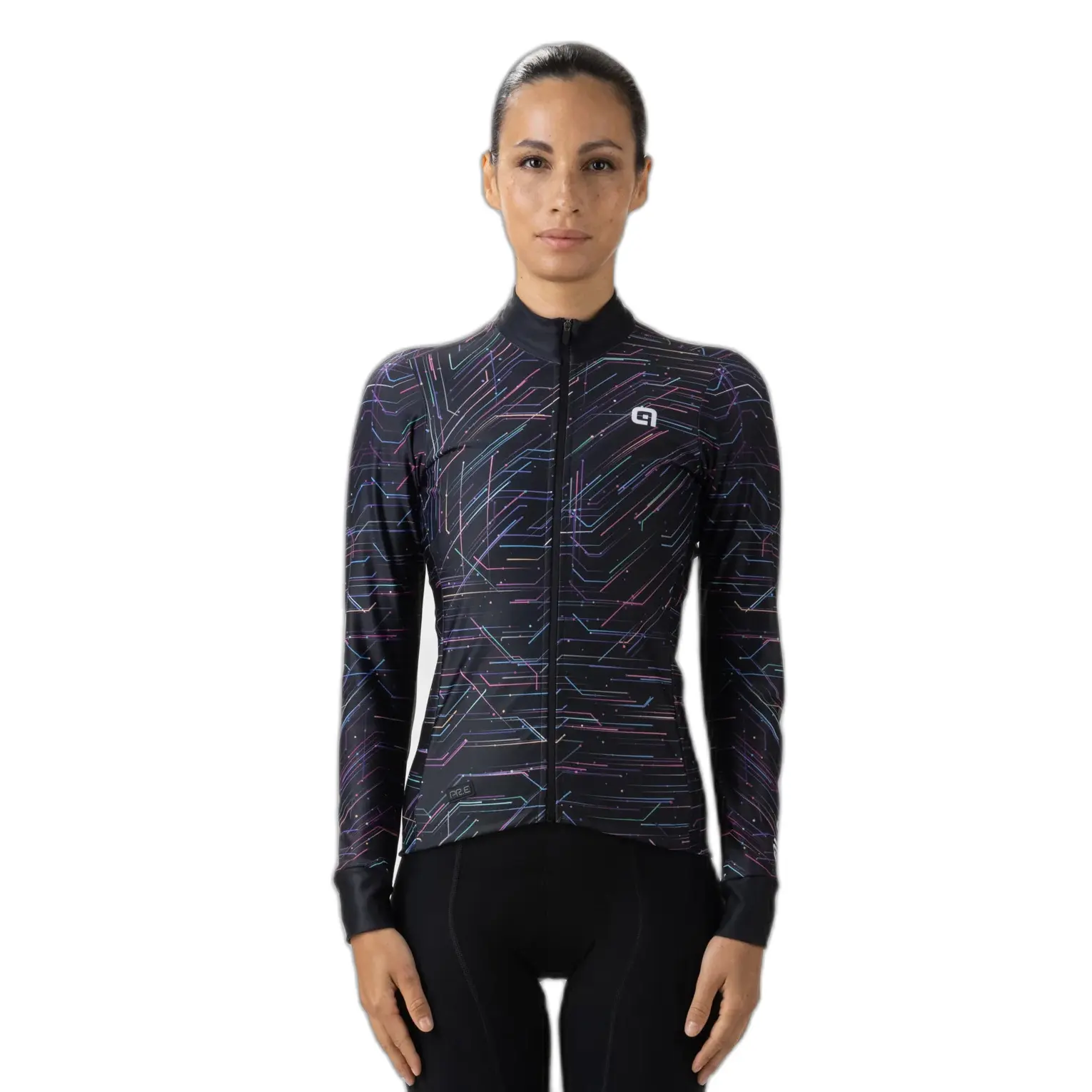 Langarmtrikot für Damen Alé PR-E Byte