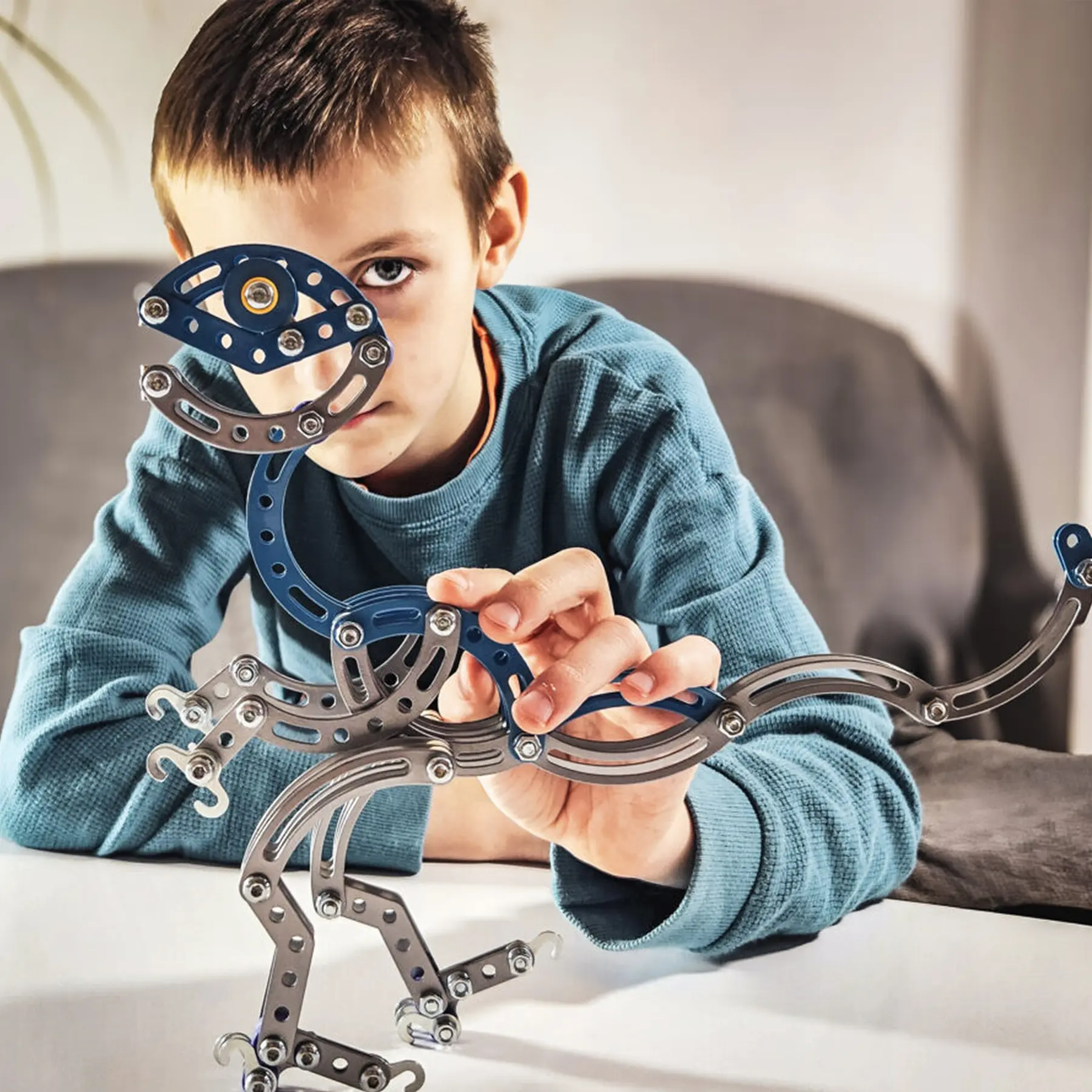 Konstruktionsspielzeug Constructor Alexander Toys Vélociraptor