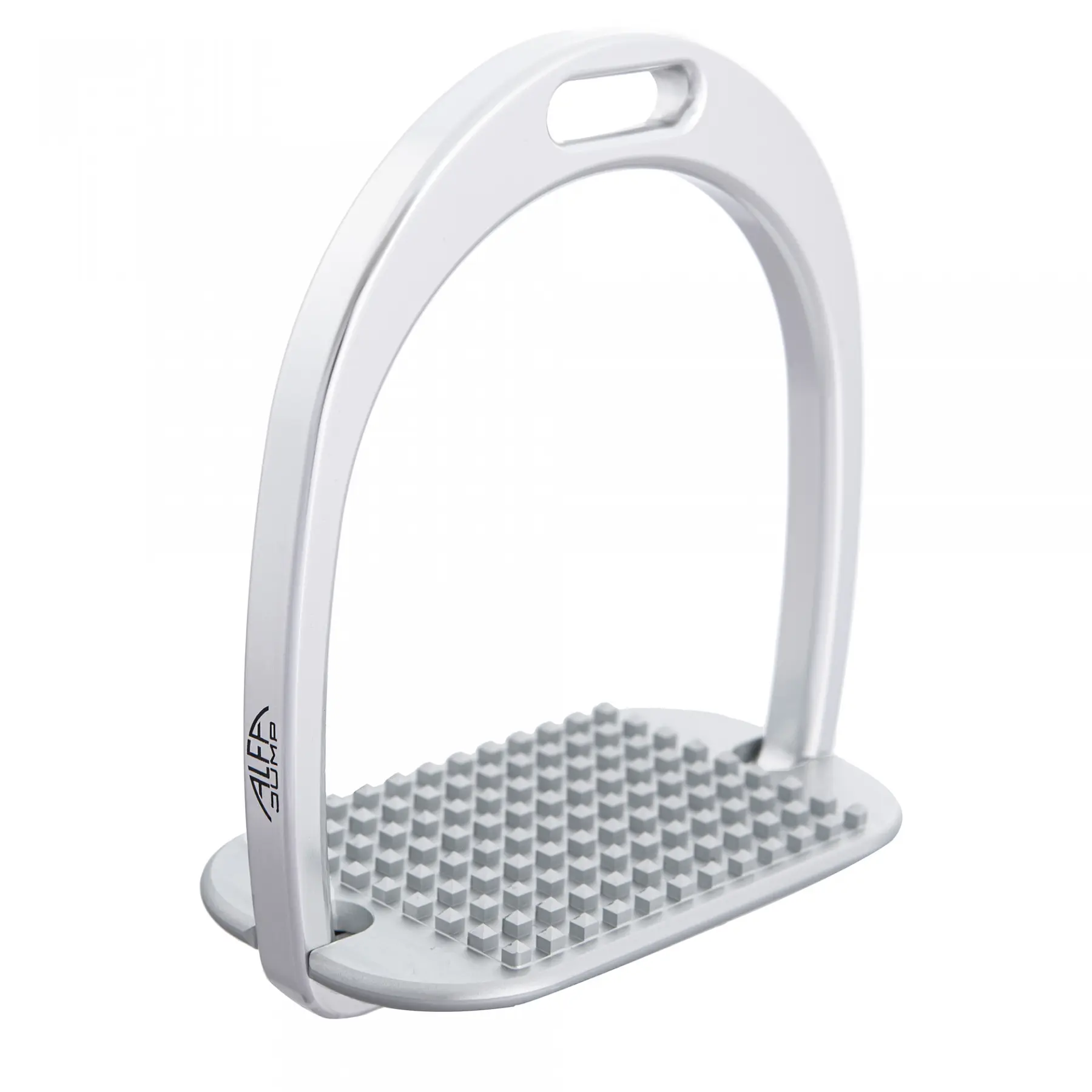 Classic flat aluminium stirrups for kids Alfa Jump