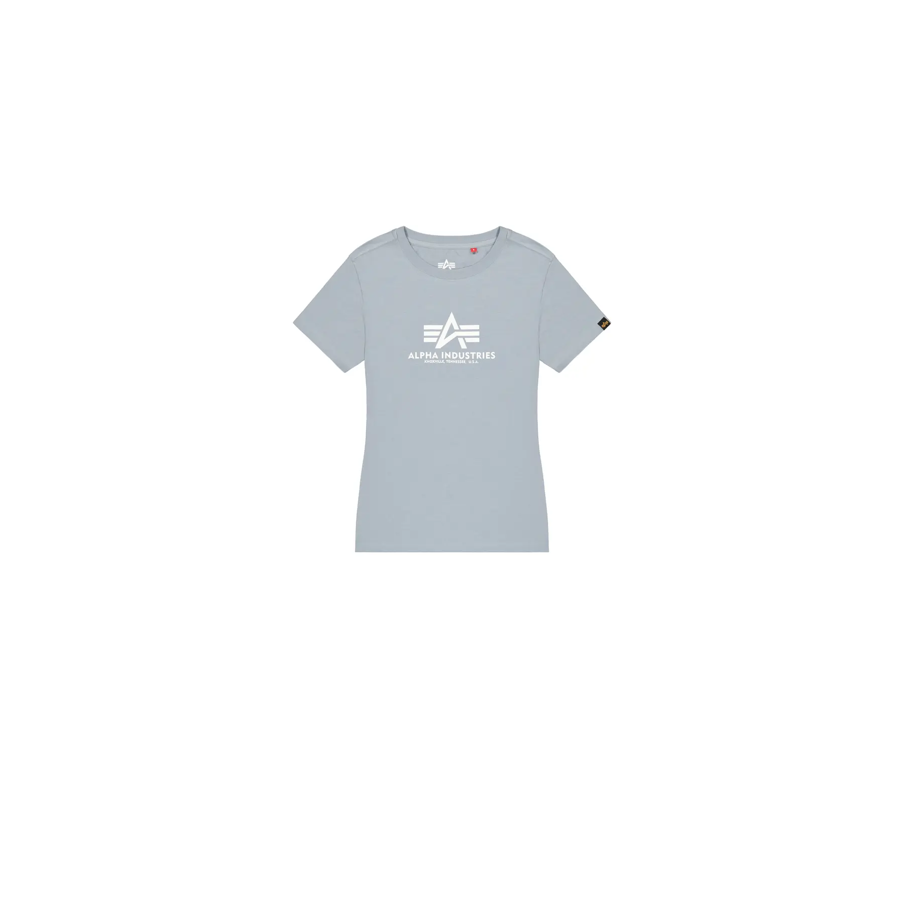 T-shirt basico con grande logo donna Alpha Industries