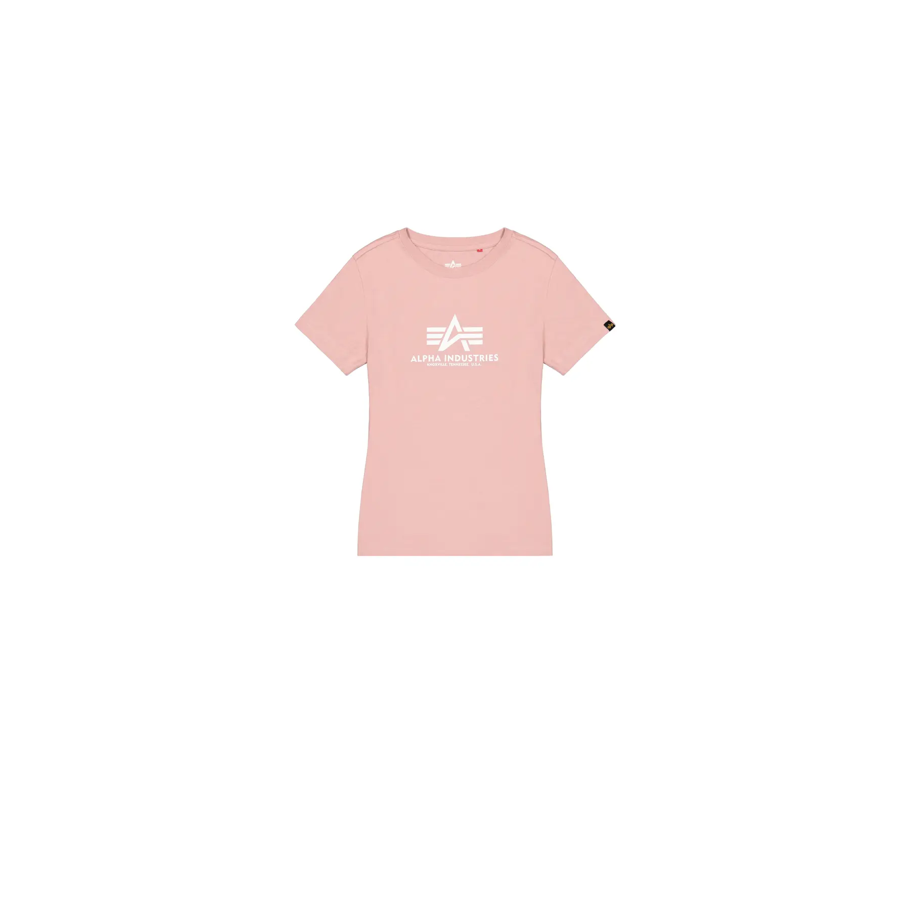 T-shirt basico con grande logo donna Alpha Industries