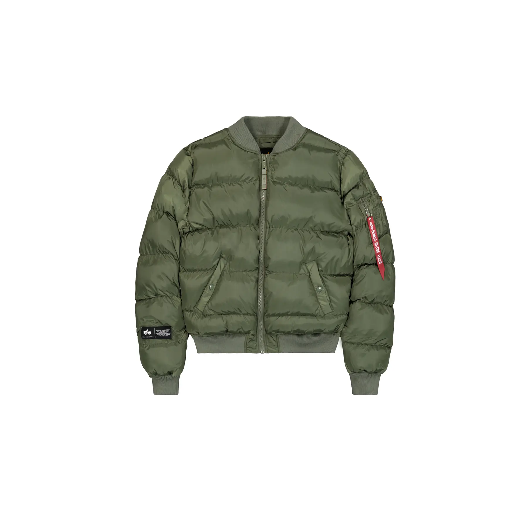 Piumino Alpha Industries MA-1 Logo