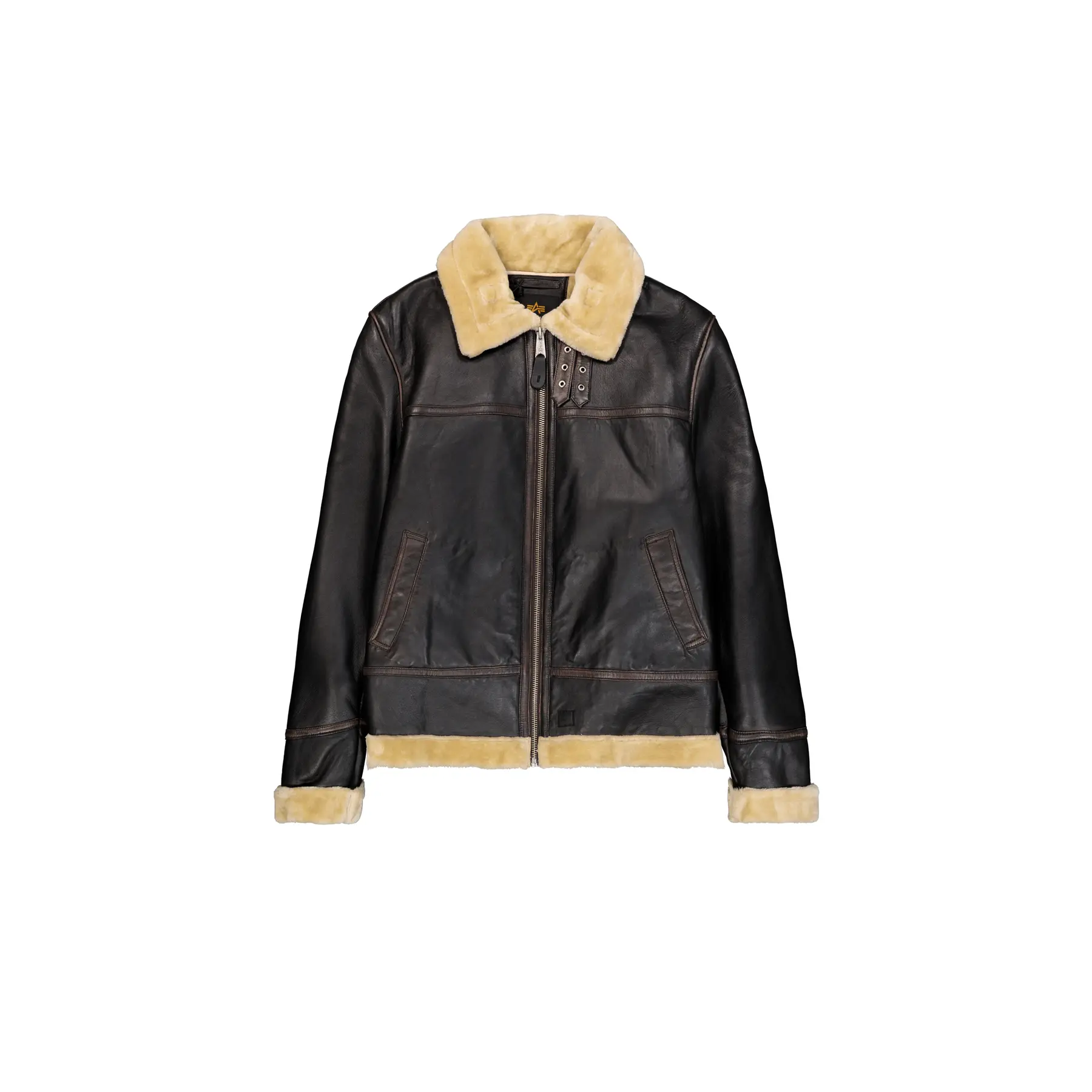 Giubbotto di pelle Alpha Industries B3