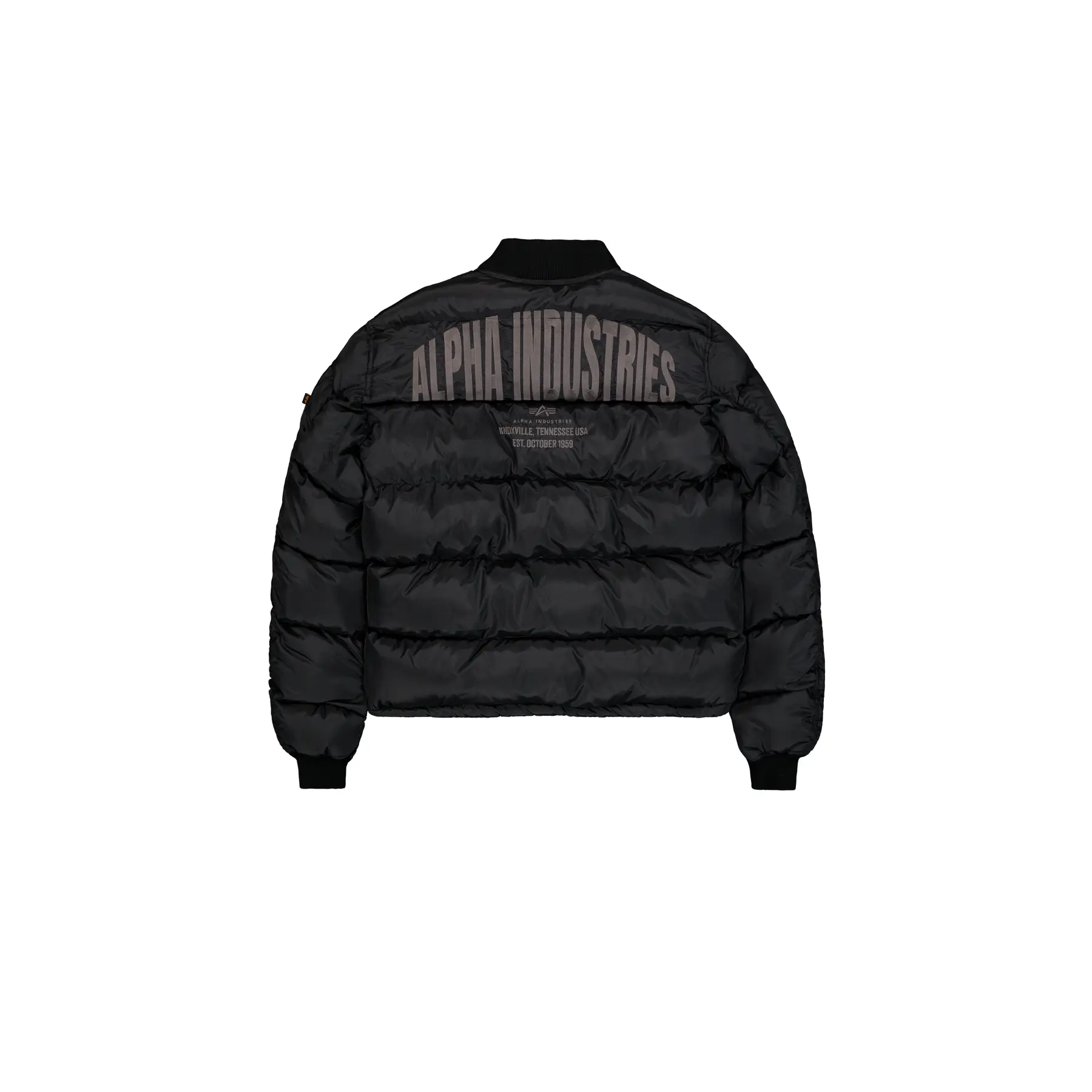 Piumino Alpha Industries MA-1 Logo