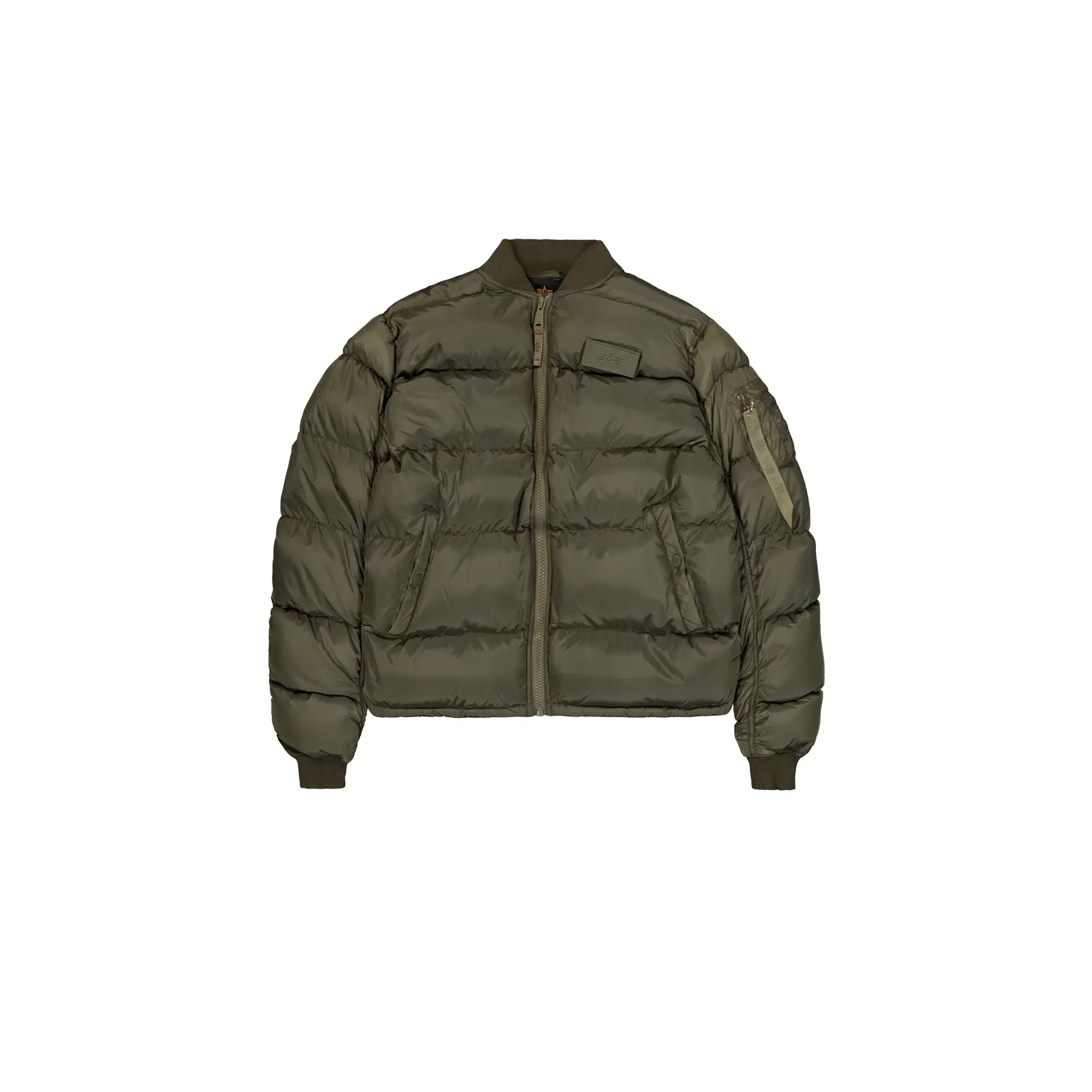 Piumino Alpha Industries MA-1 Logo