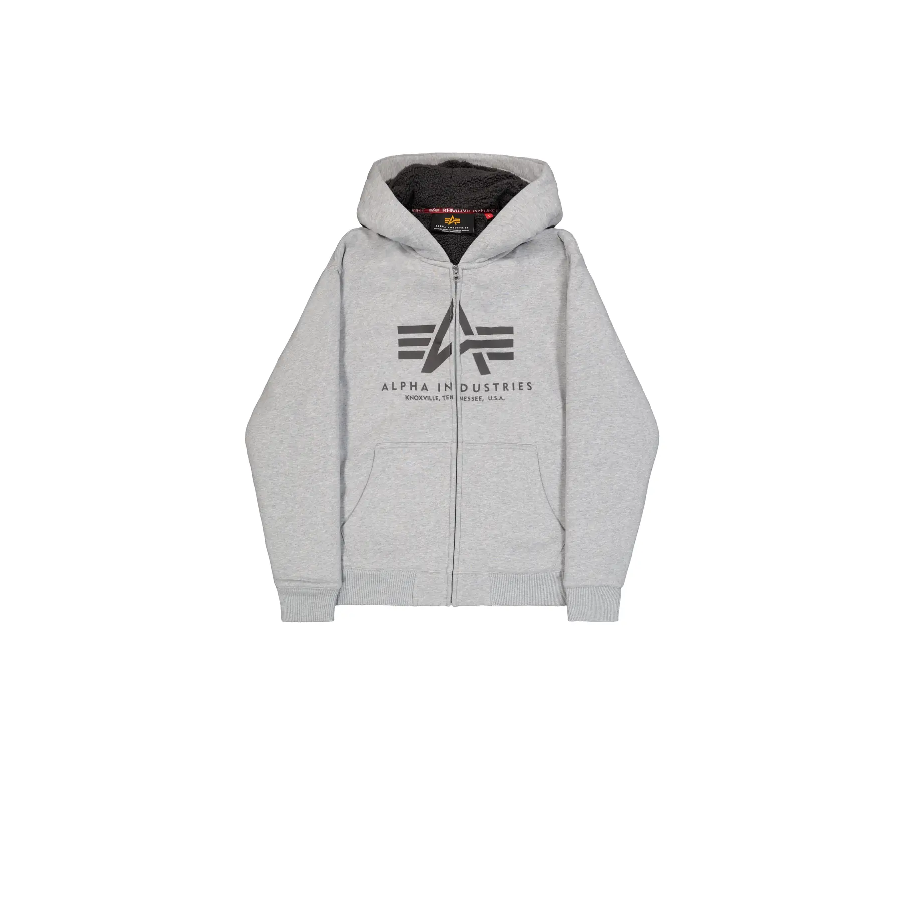 Felpa con cappuccio Alpha Industries Fleece Sherpa