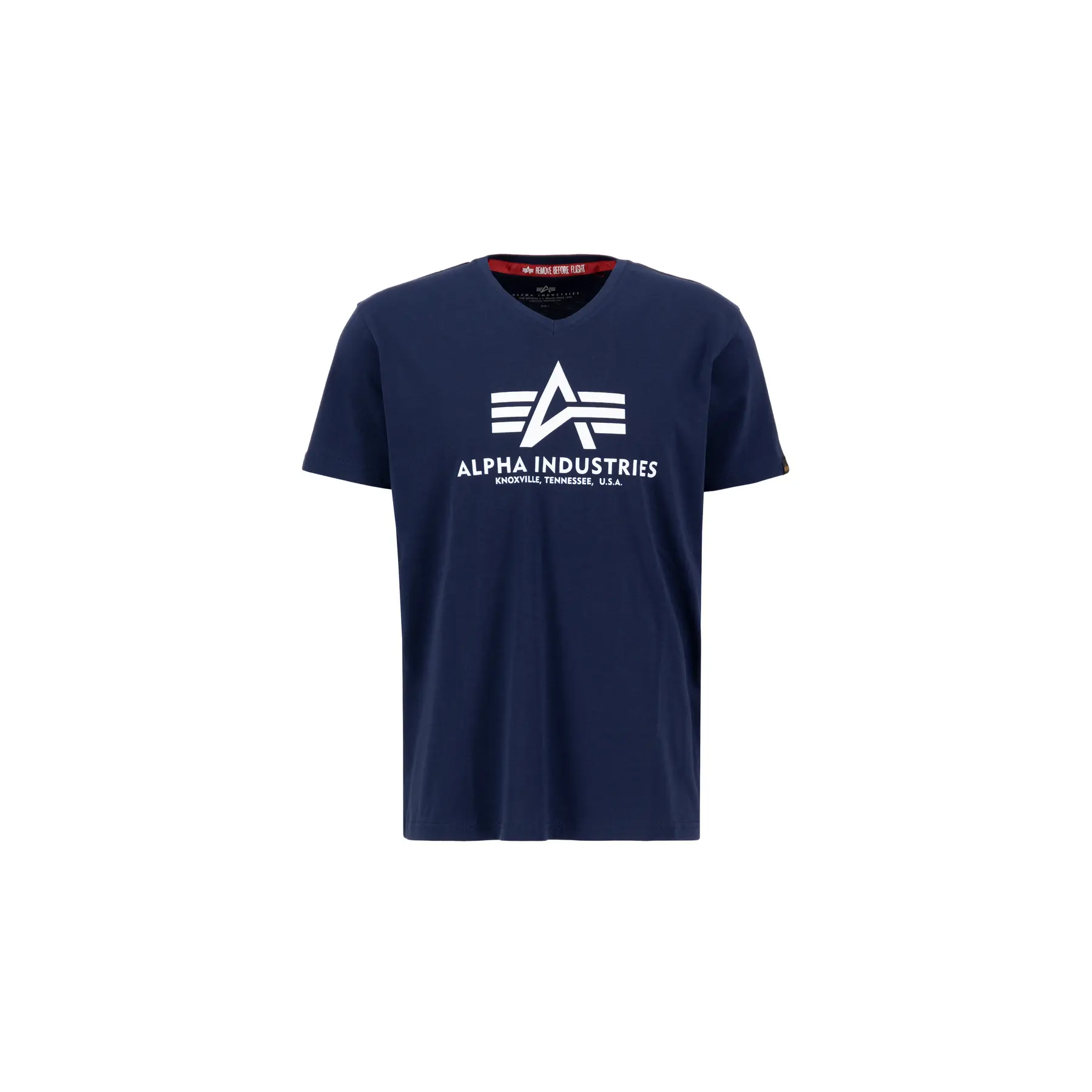 Maglietta con scollo a V Alpha Industries Basic
