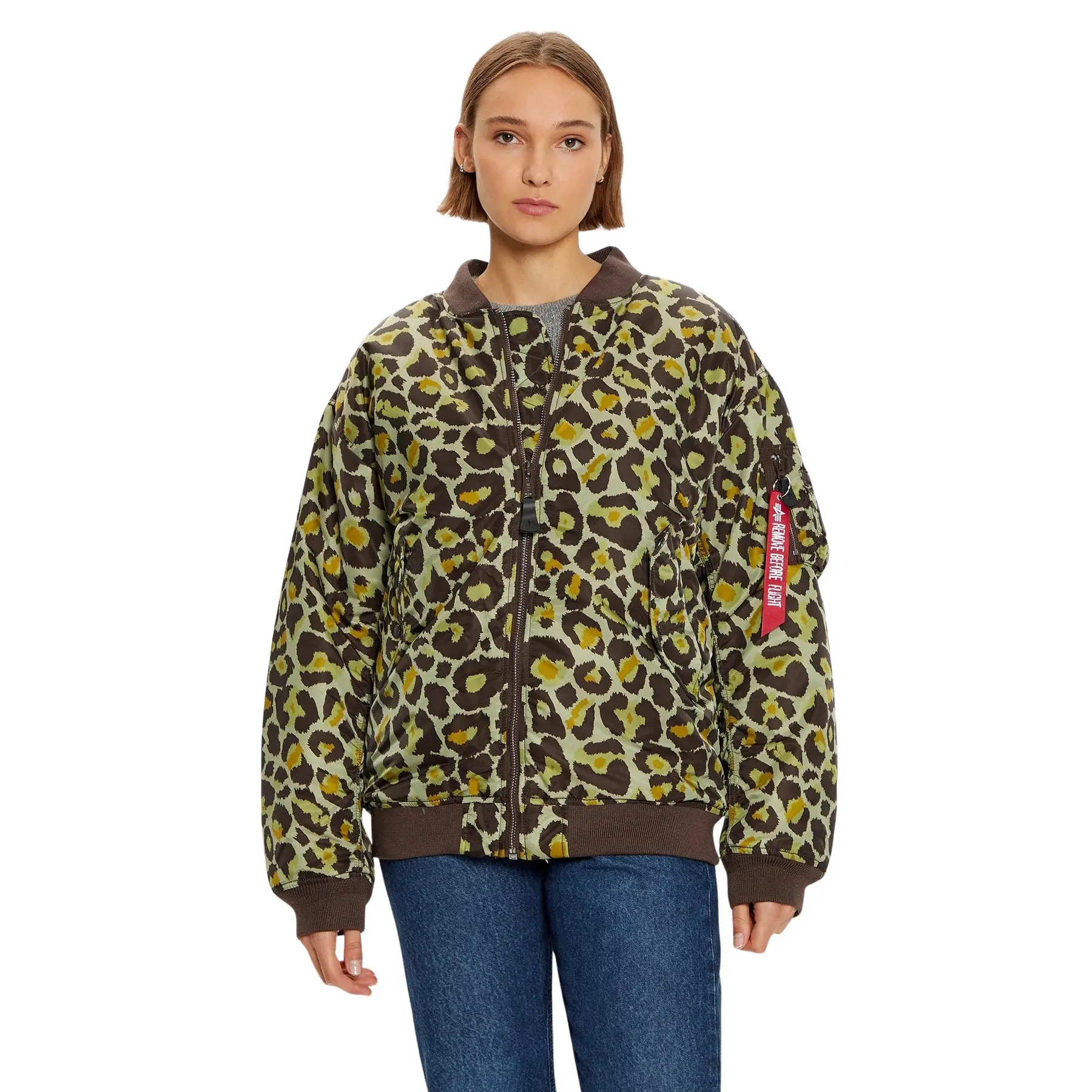 Alpha Industries Donna Verde Giacca Da Ma-1 Core - Immagine 2