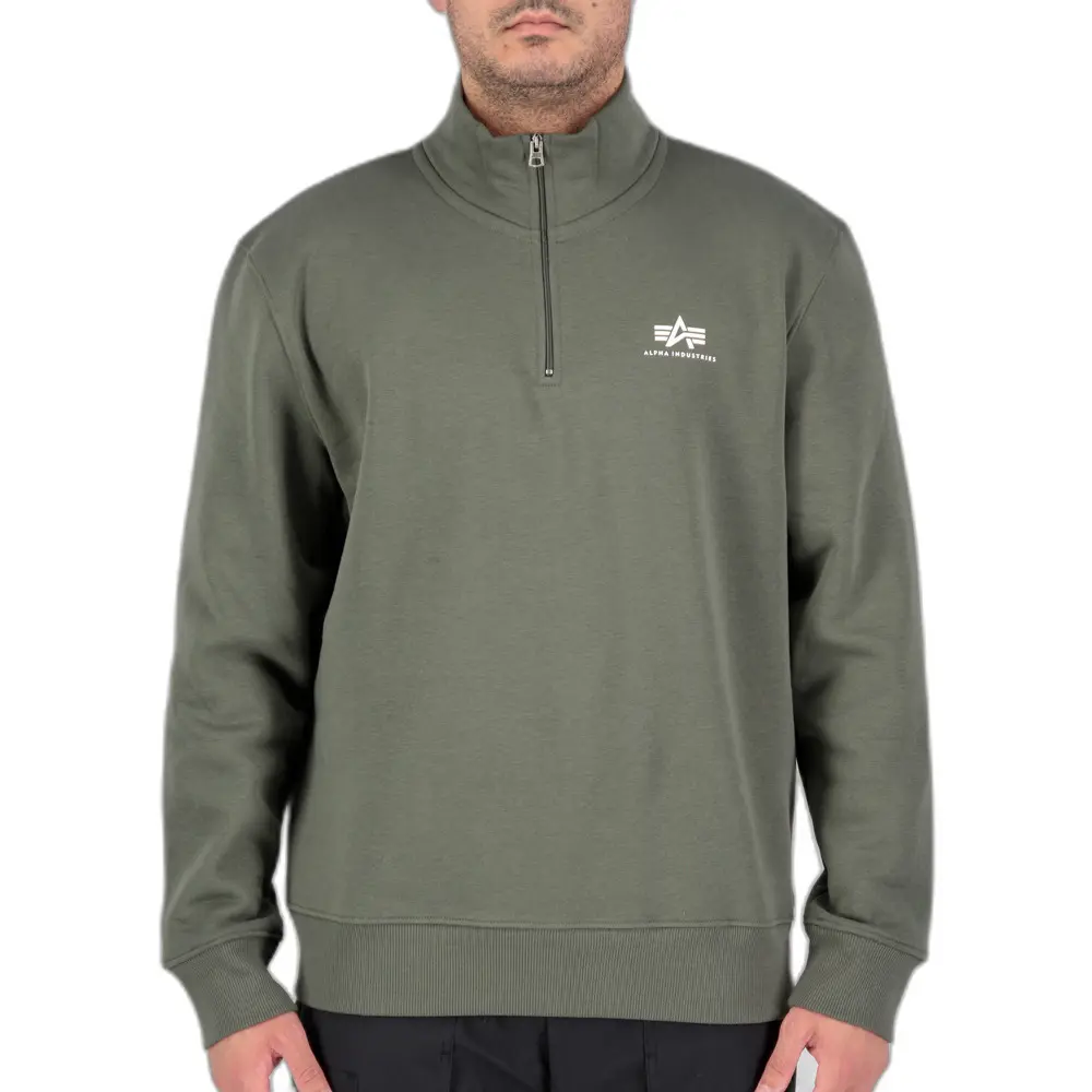 Felpa mezza zip Alpha Industries SL