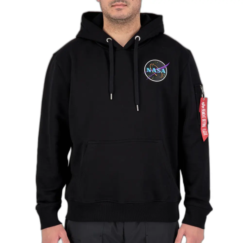 Felpa con cappuccio Alpha Industries Dark Side