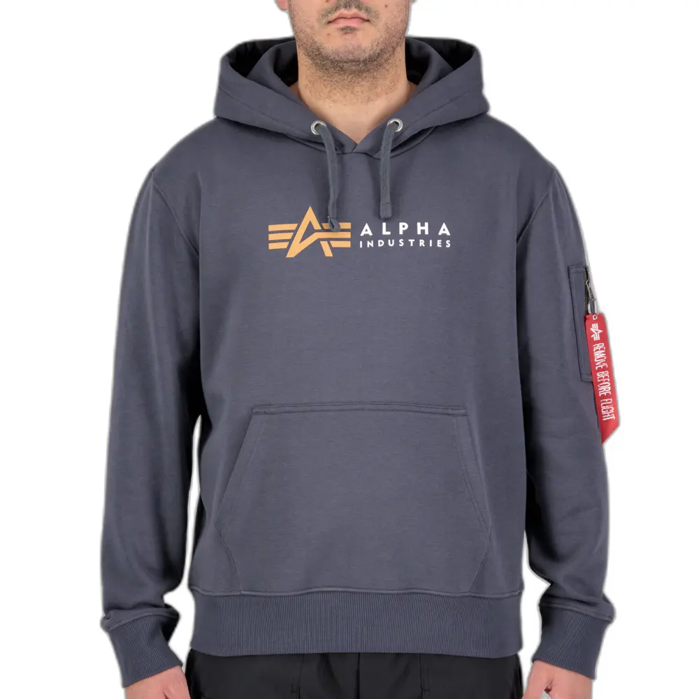 Hoodie Alpha Industries Label