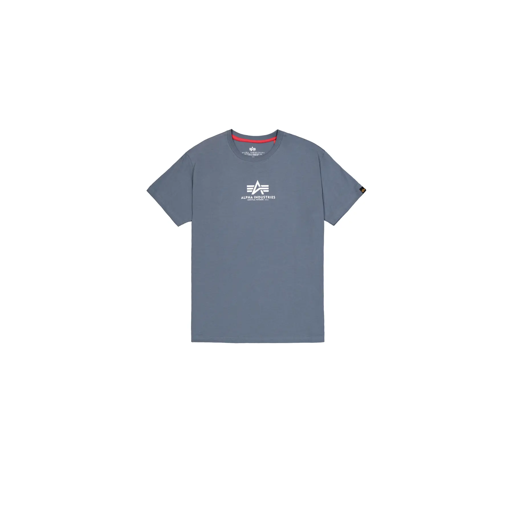 T-shirt con logo centrale Alpha Industries Basic