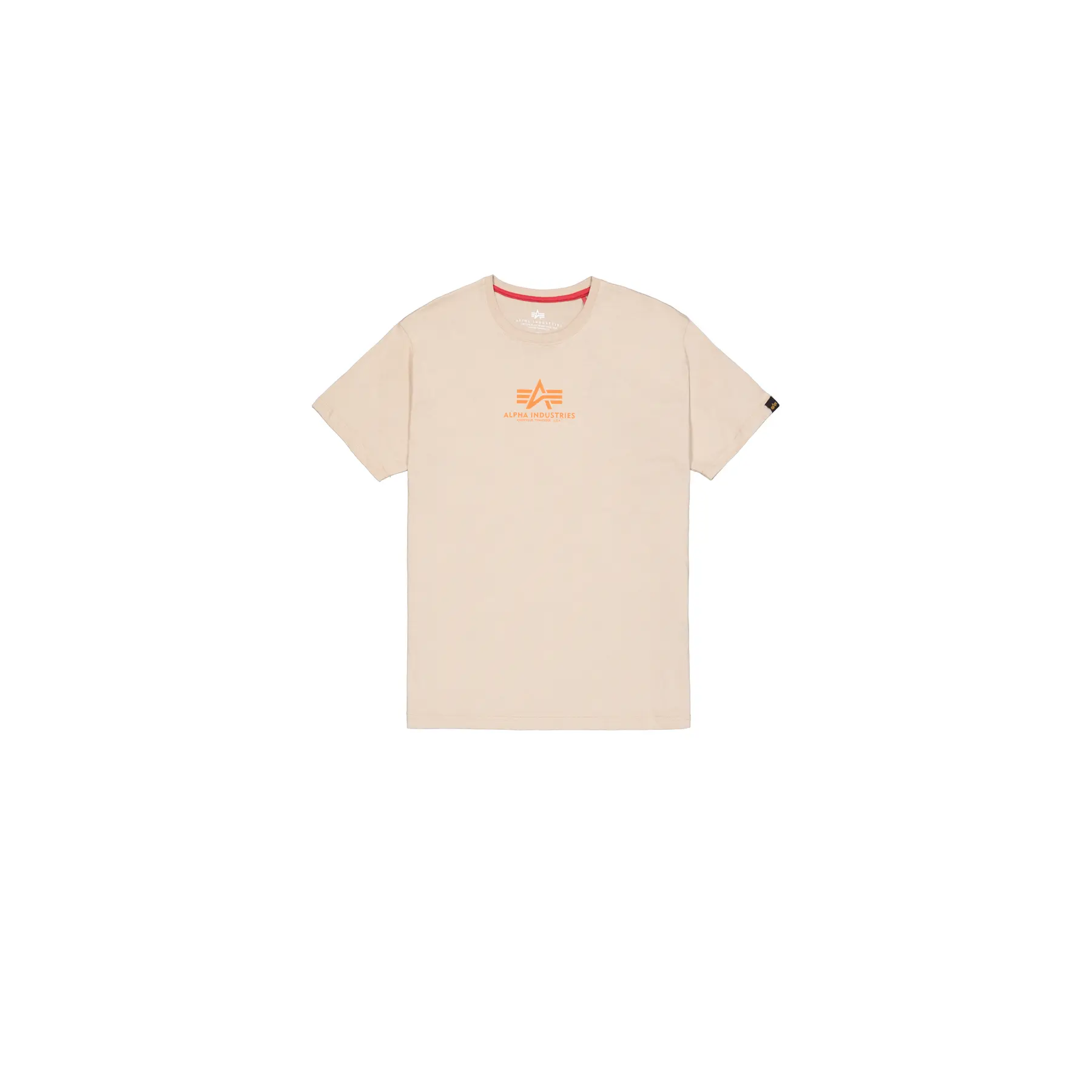 T-shirt con logo centrale Alpha Industries Basic