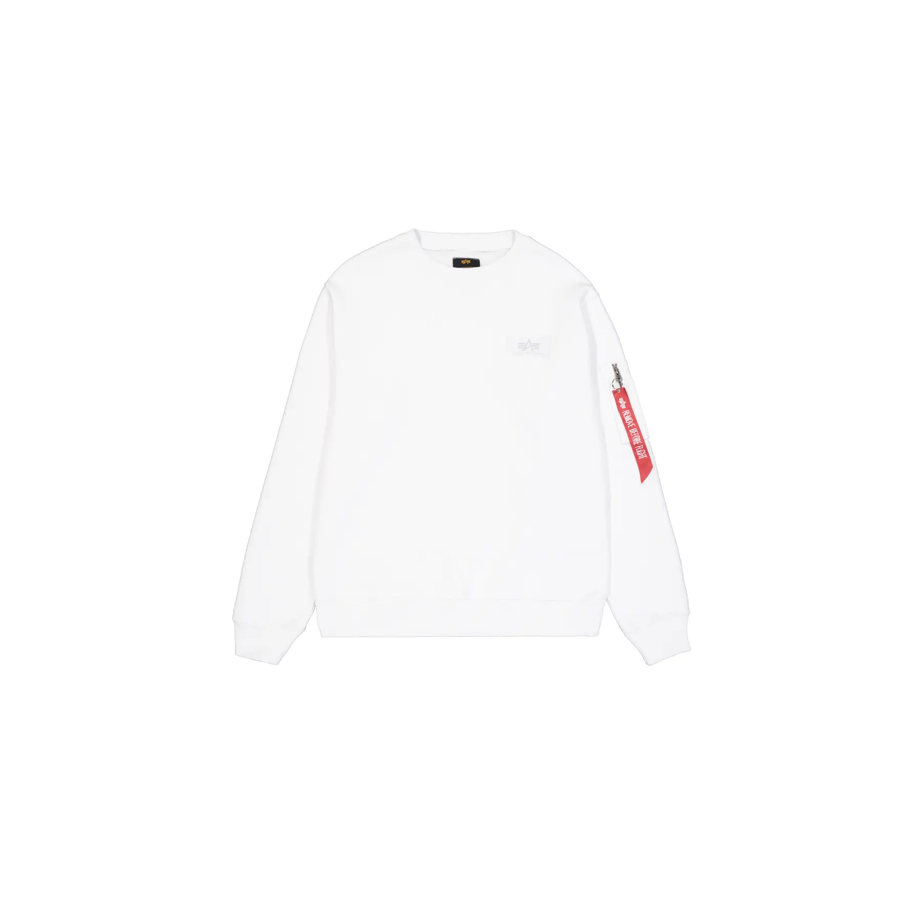 Felpa Alpha Industries Back Print Crewneck