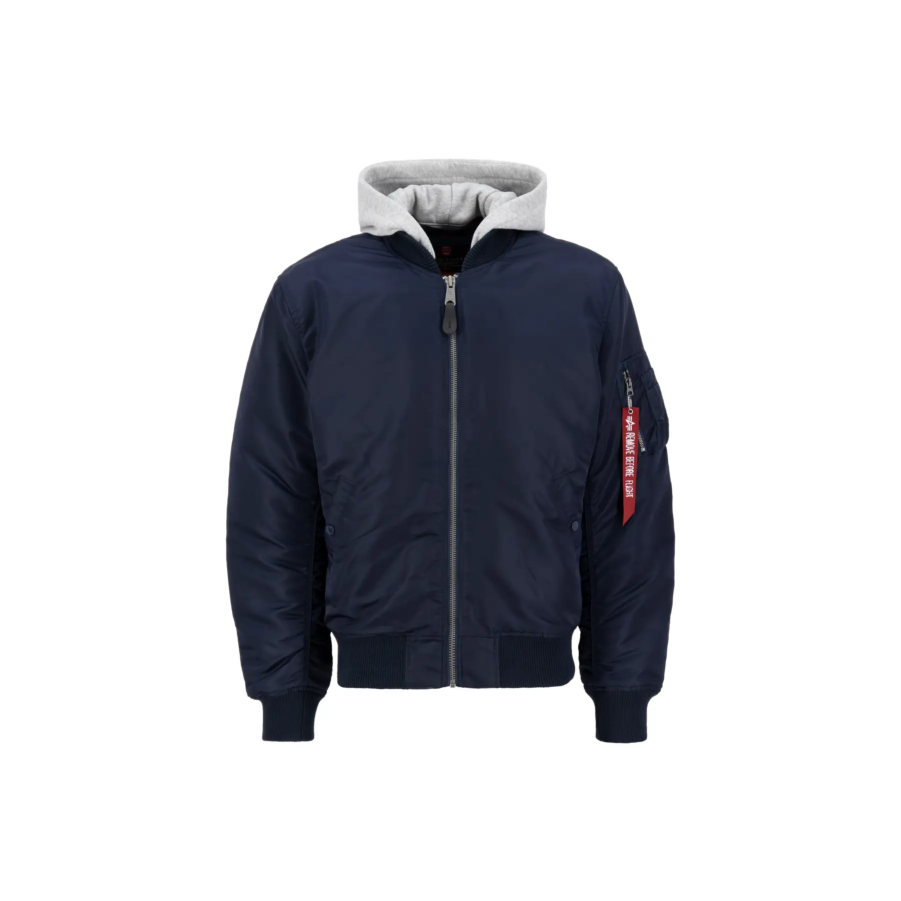 Jacke Alpha Industries MA-1 ZH Back EMB