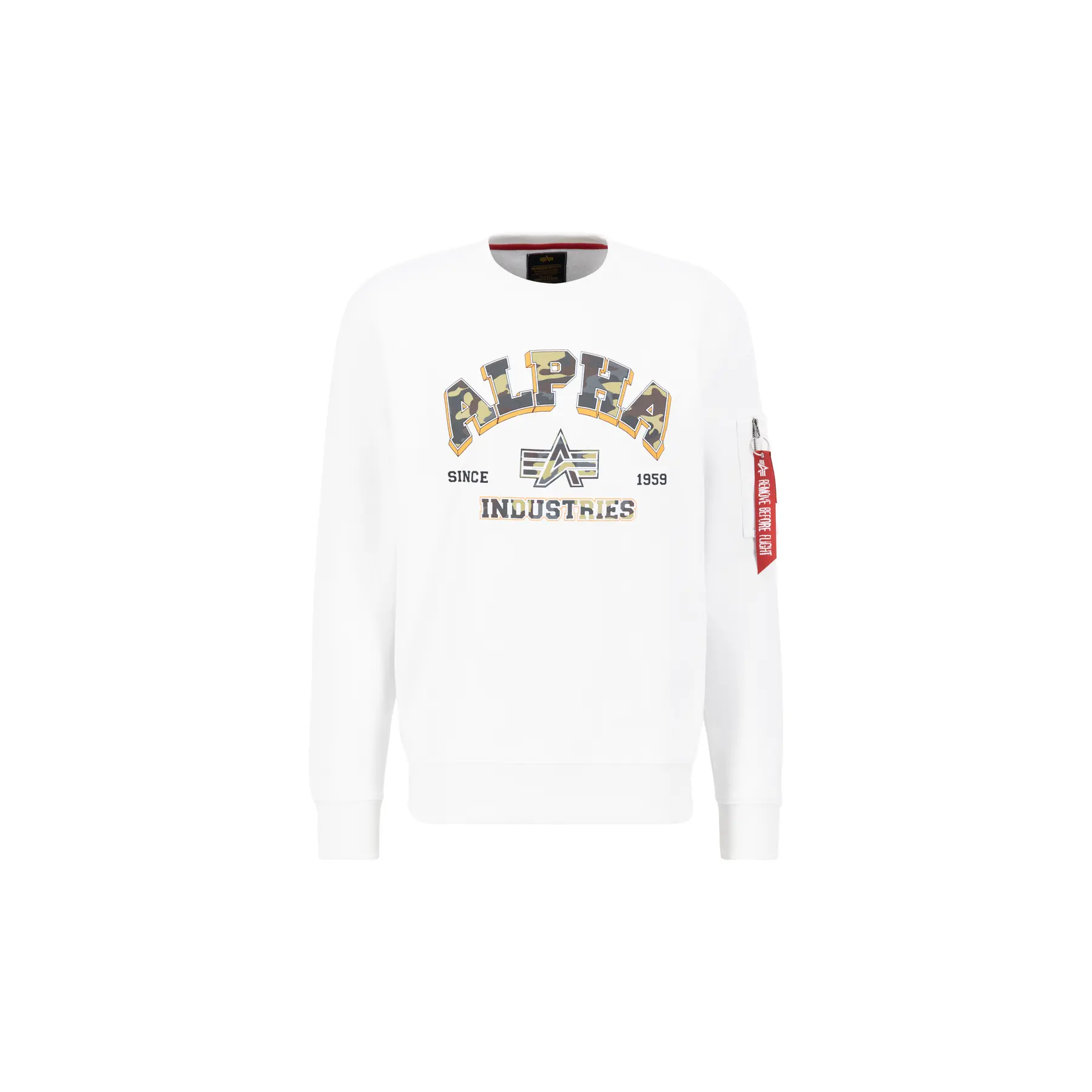 Pullover Alpha Industries College Camo
