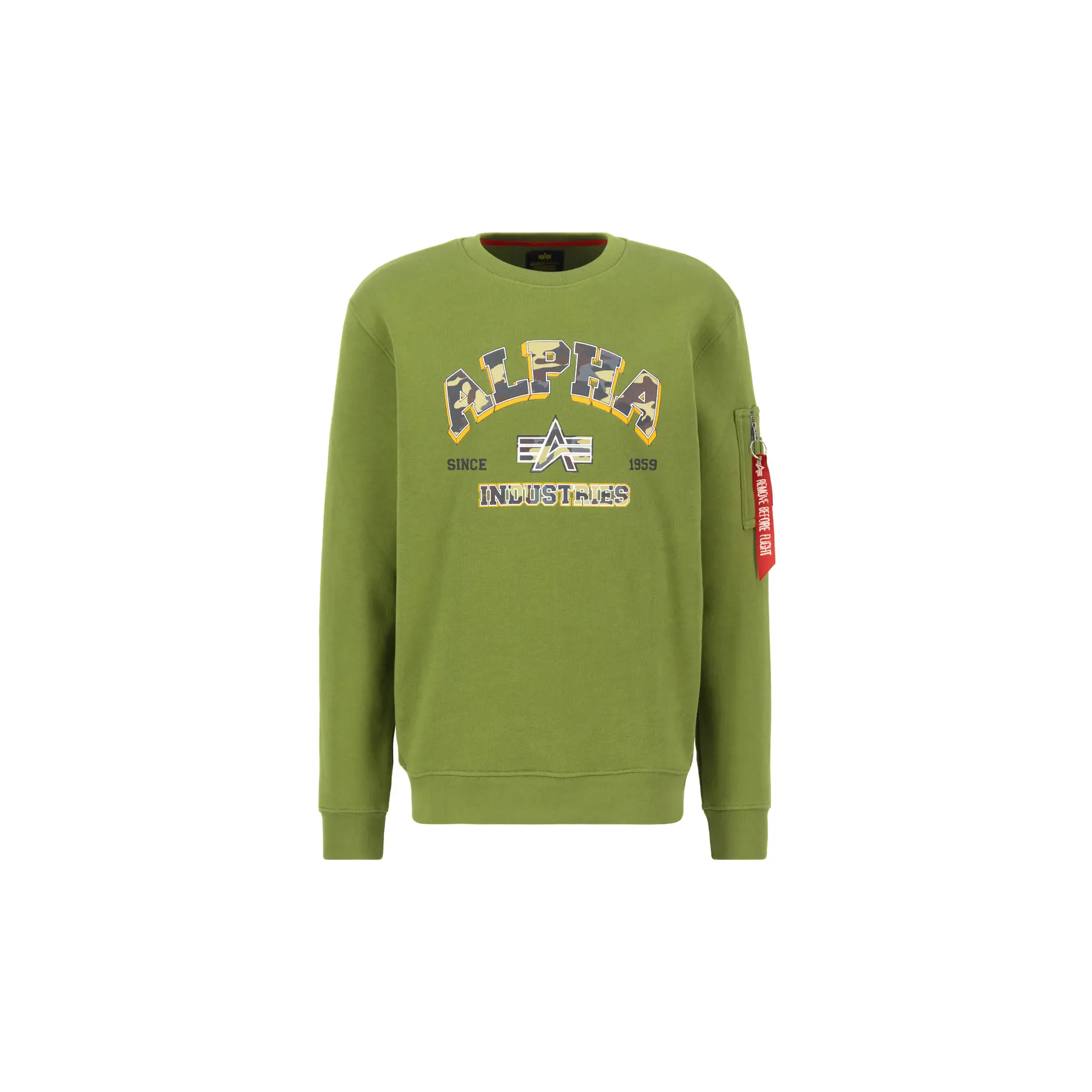Pullover Alpha Industries College Camo