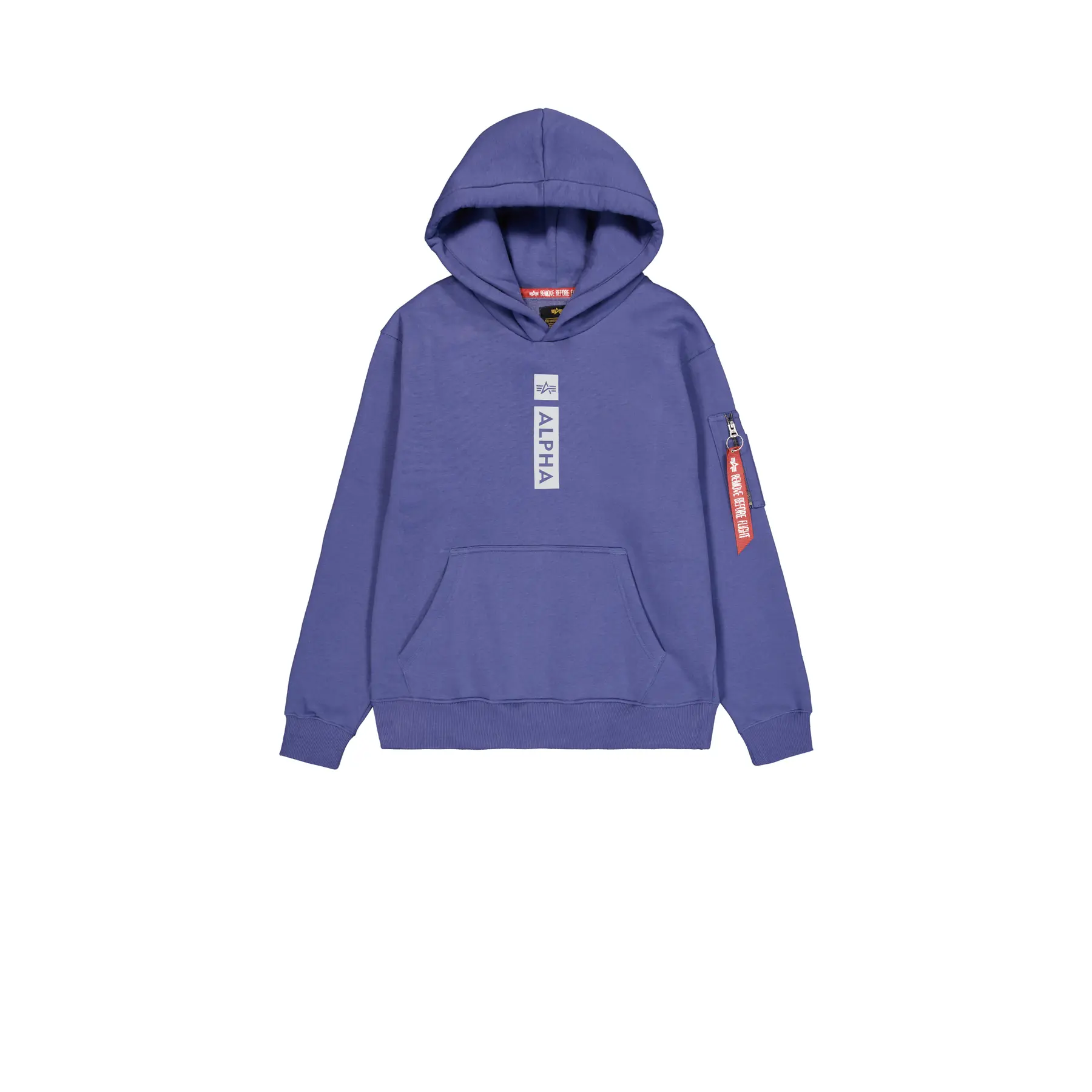 Felpa con cerniera a cappuccio Alpha Industries PP
