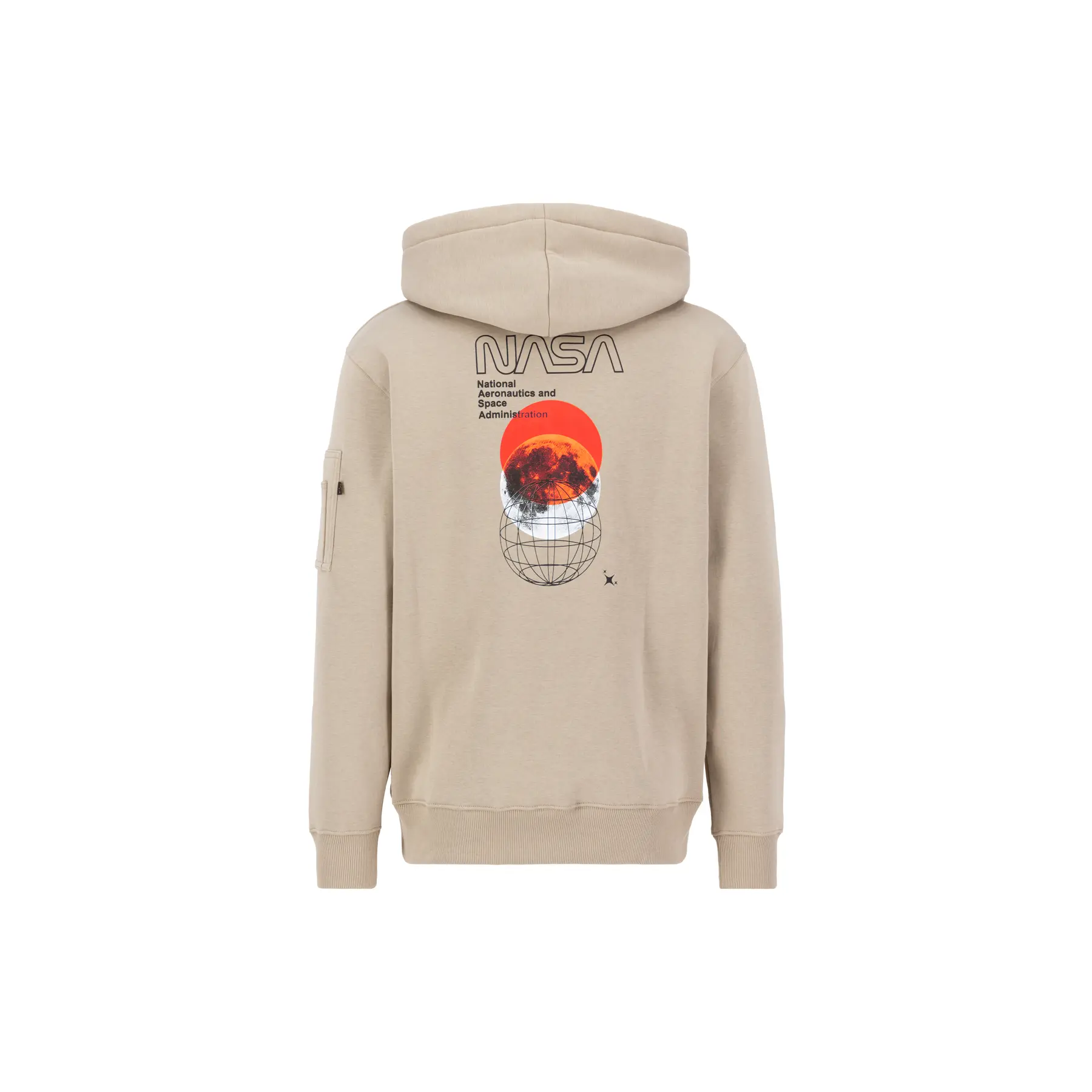 Felpa con cappuccio Alpha Industries Nasa Orbit