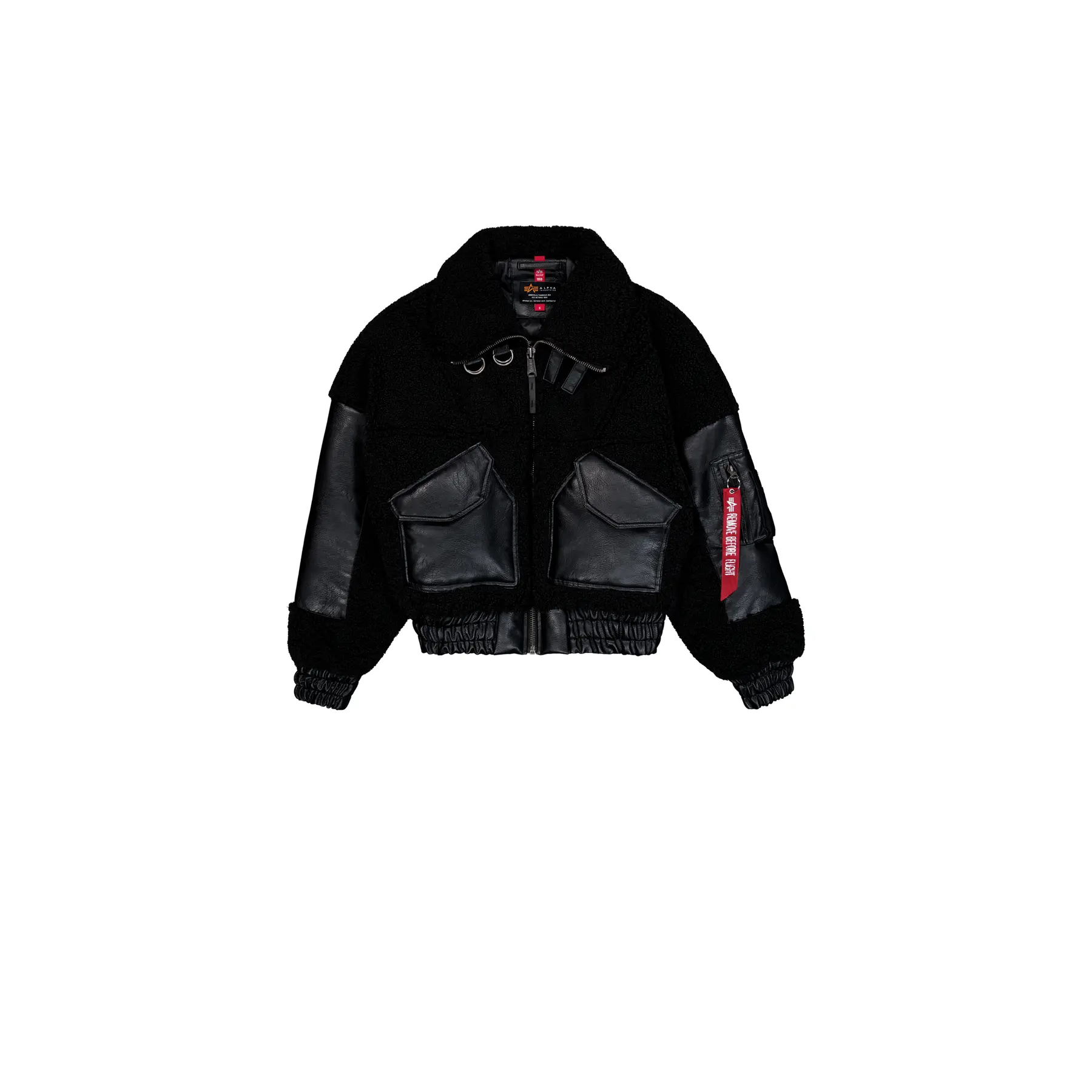 Cappotto da donna Alpha Industries Teddy PU