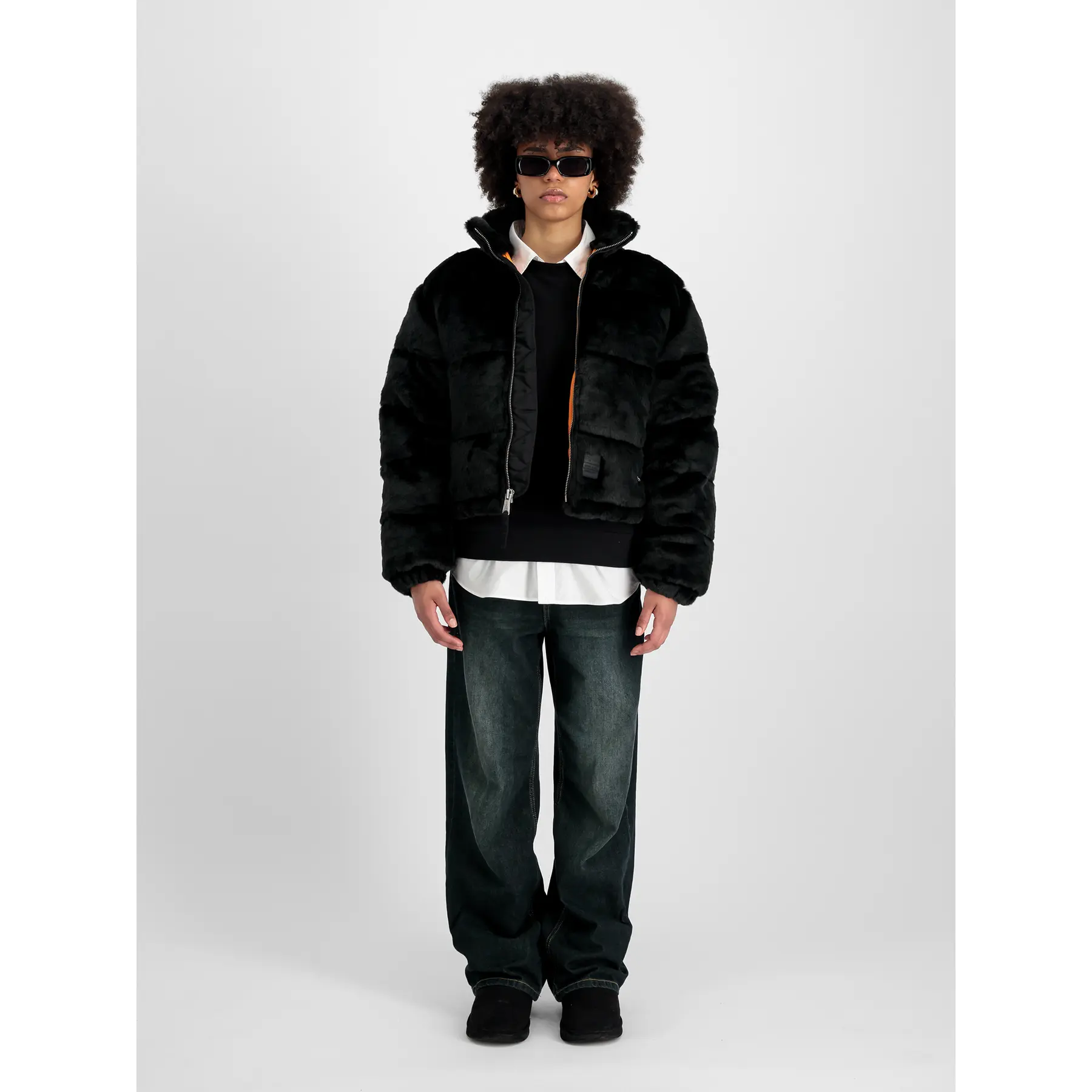 Giacca piumino donna Alpha Industries Fur Puffer